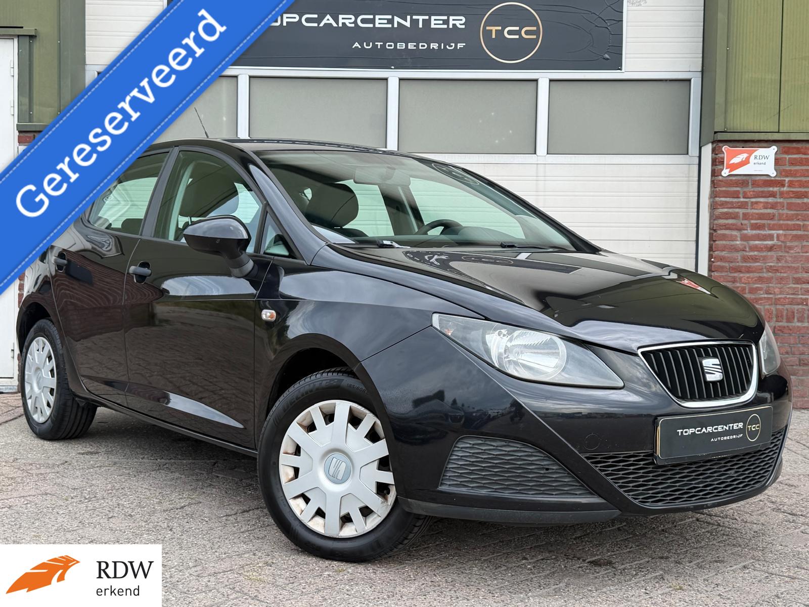 Seat Ibiza 1.4 Sport-up/AIRCO/TREKH/5DRS/APK 2009 - voorkant