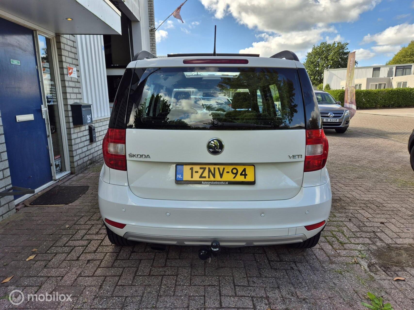 Foto van Skoda Yeti