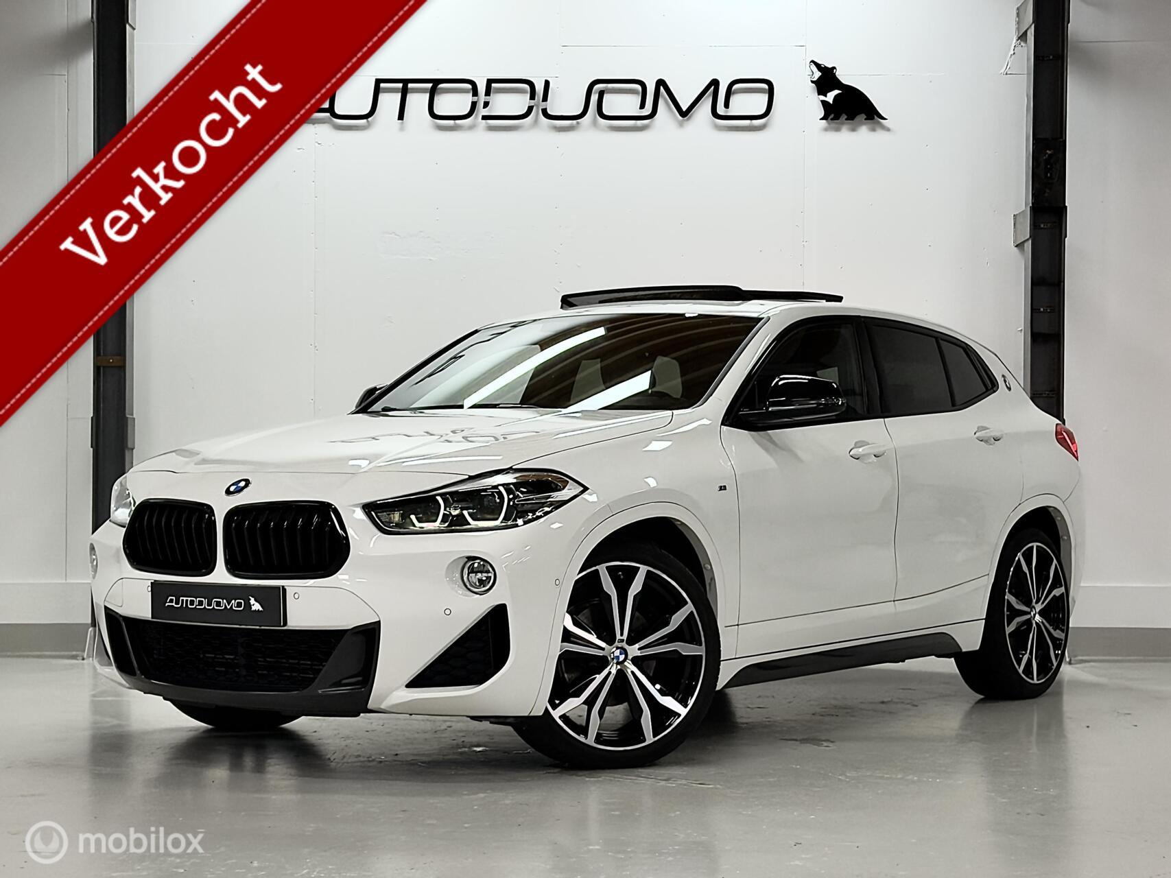BMW X2 Sdrive18i sDrive18i High Executive M Sport | Pano | Leer | 20" | Sfeerverlichting | Full LED | Stoelverwarming 2019 - voorkant