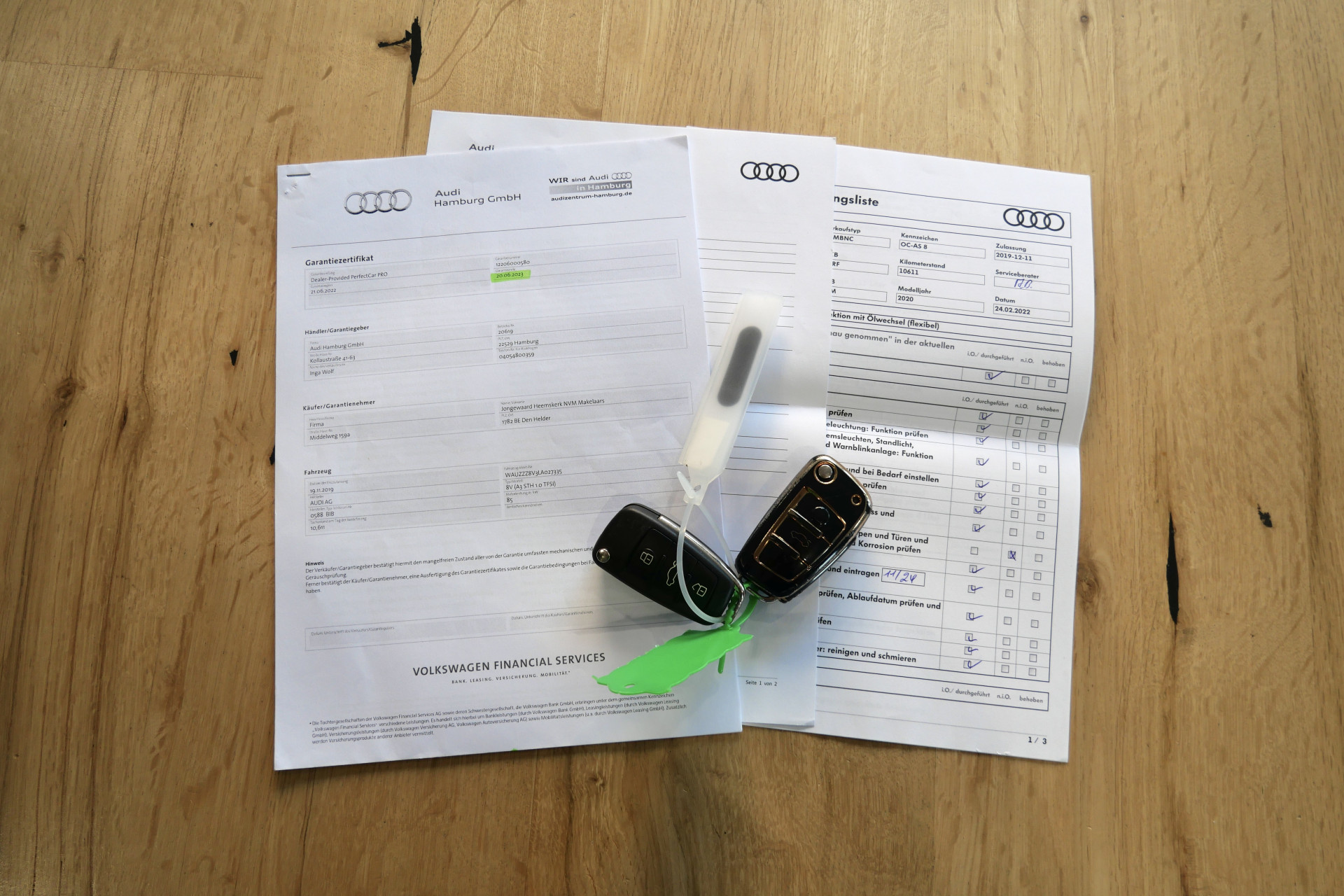 Foto van Audi A3 Limousine