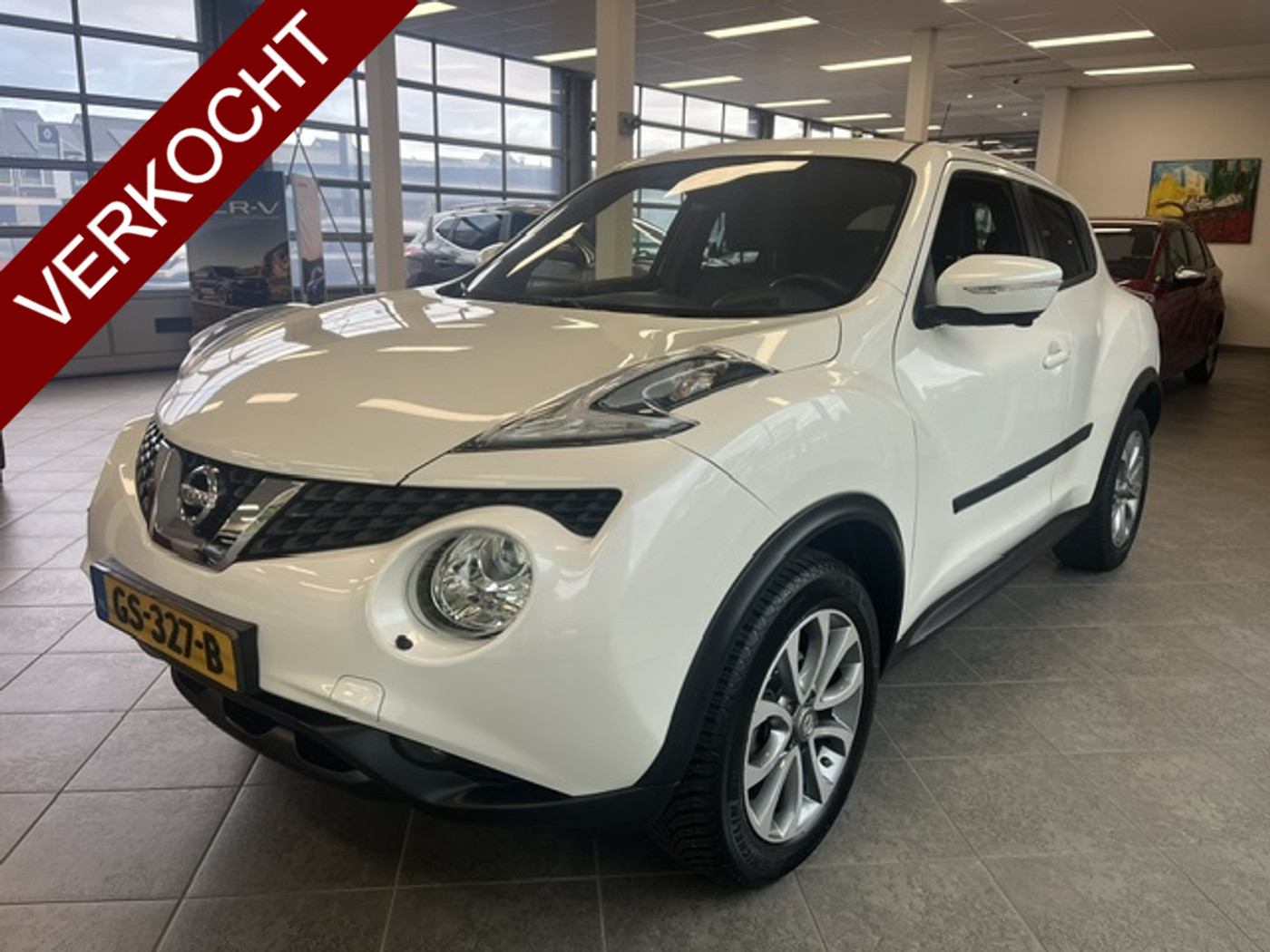 Nissan Nissan Juke 1.6 Tekna | Automaat | Elec.schuifkanteldak | Leder 2015 - voorkant