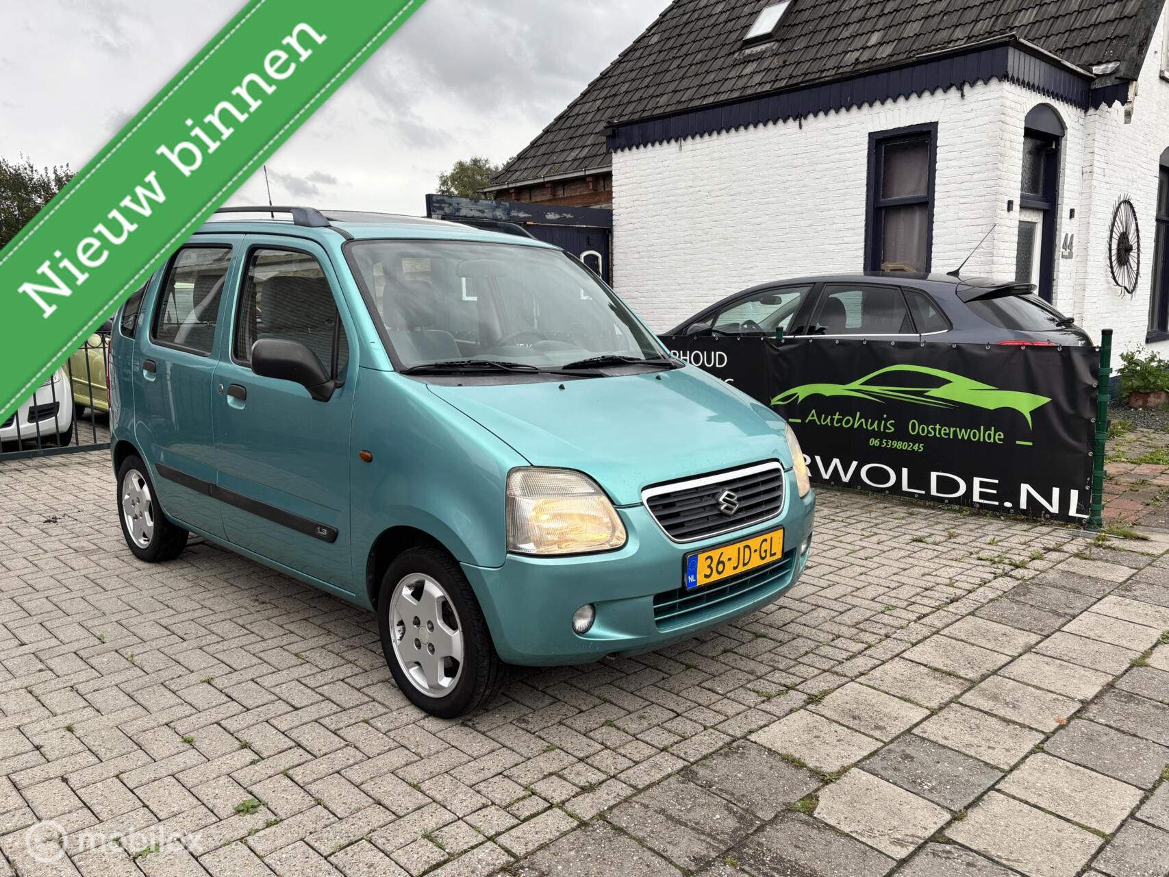 Suzuki Wagon R 1.3 GA VASTE PRIJS SLOPERIJ GEEFT HET ZELFDE 2002 - voorkant