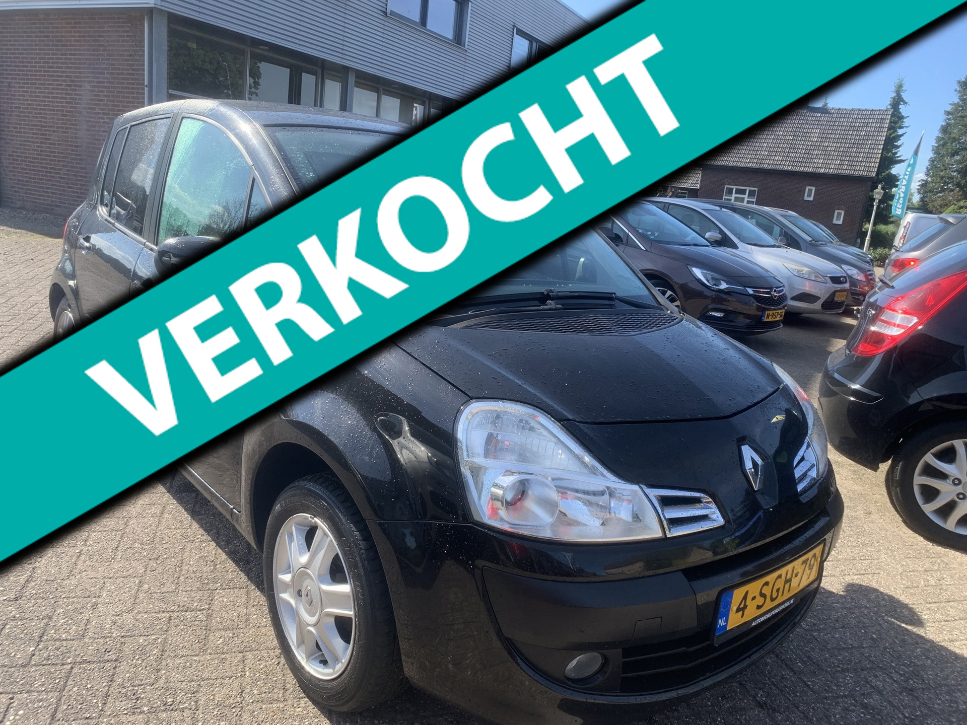 Renault Modus 1.2 TCE Expr. Leer 2009 € 2.450.- 1Jr. Apk zeer luxe 2009 - voorkant