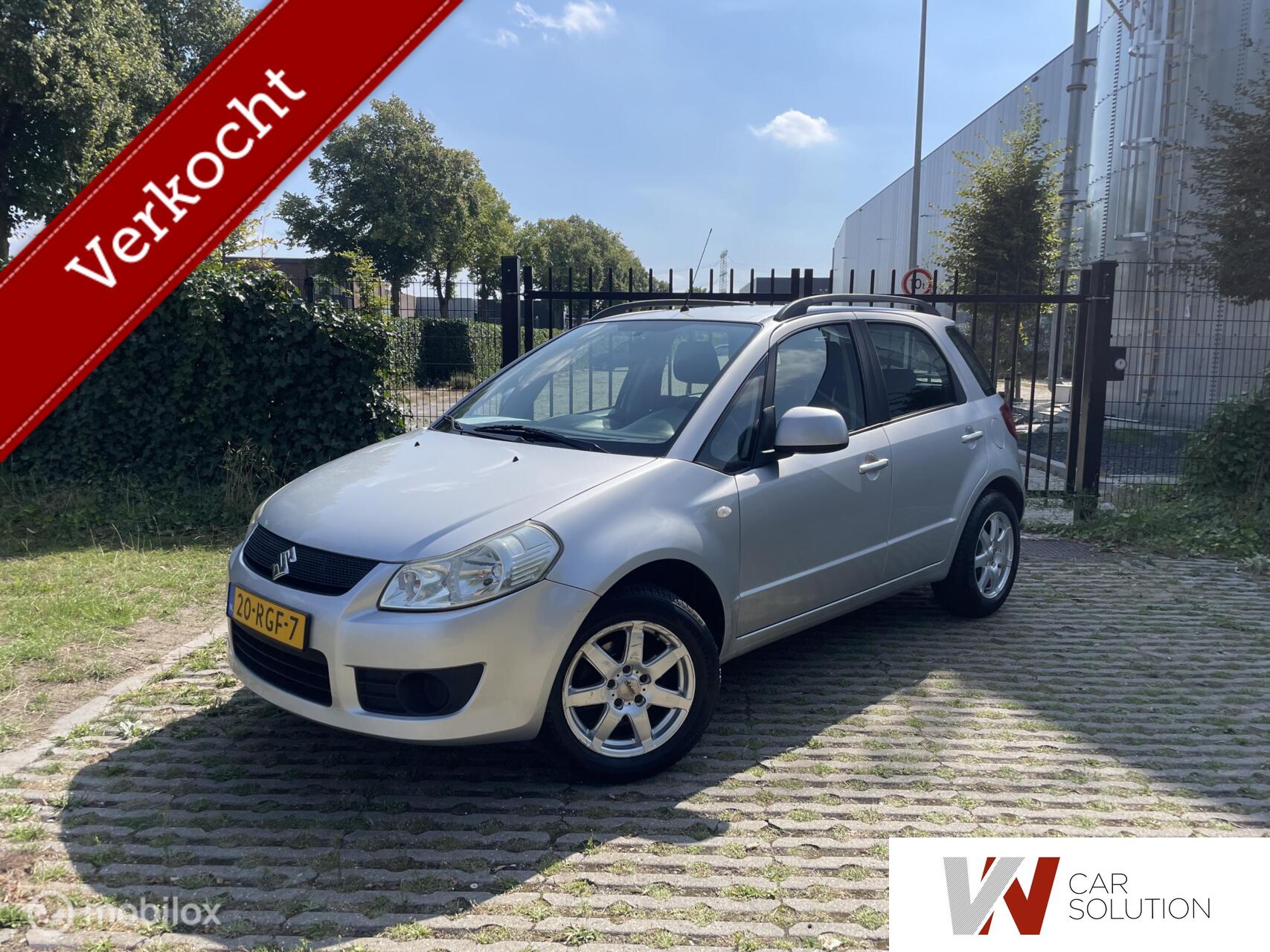 Suzuki Sx4 1.5 Comfort RIJDBARE SCHADE AIRCO TREKHAAK 2007 - voorkant