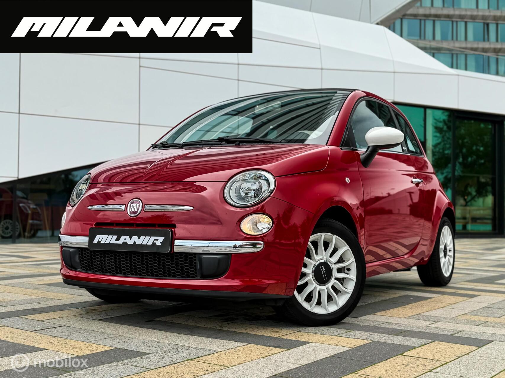 Fiat Fiat 500 C 0.9 TwinAir Lounge Cabrio | Origineel nederlands 2012 - voorkant