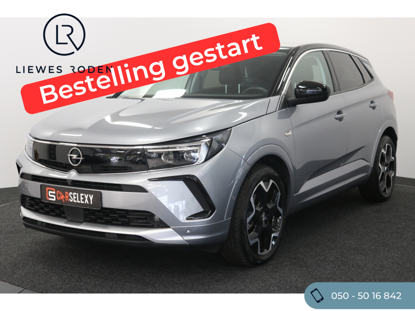 Opel Grandland 1.2 Turbo Ultimate (Automaat) 2023 - voorkant