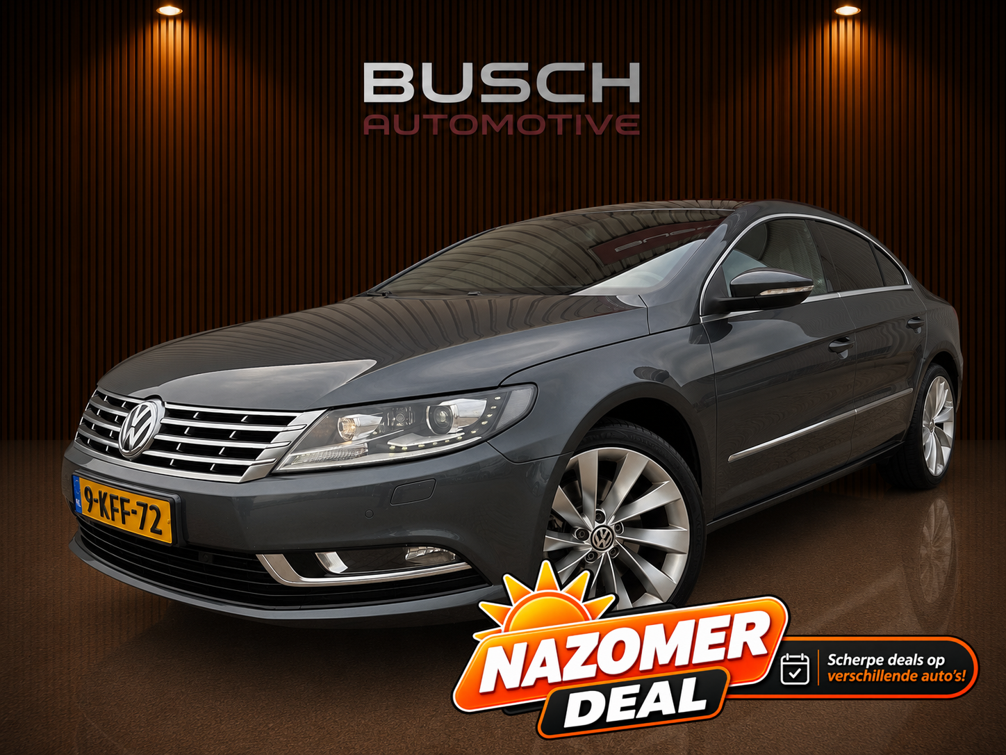 Volkswagen CC 1.8 TSI | DSG AUTOMAAT | VAN 2e EIG | 2013 - voorkant