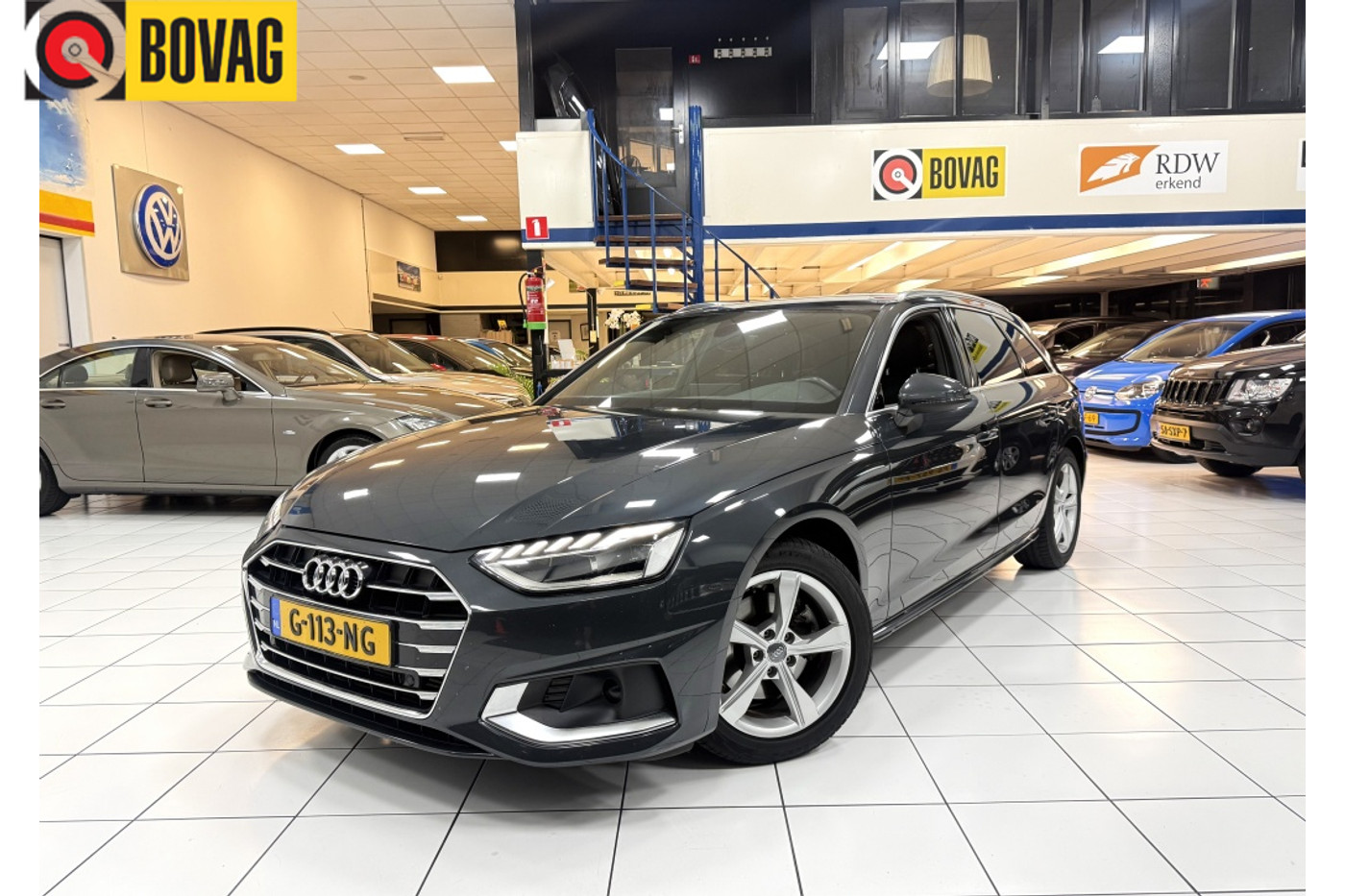 Audi A4 Avant 35 TFSI Bovag Garantie NAP 2019 - voorkant