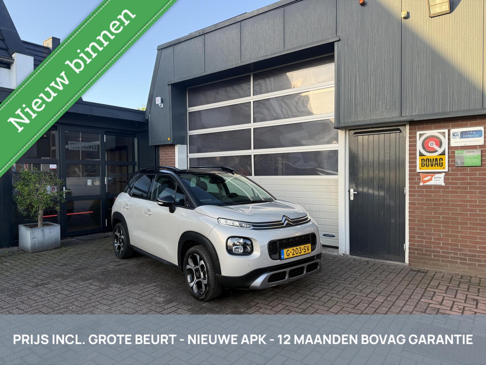 Citroen C3 Aircross 1.2 PureTech 32.000 KM! PANO/KEYLESS/TH *ALL-IN PRIJS* 2019 - voorkant