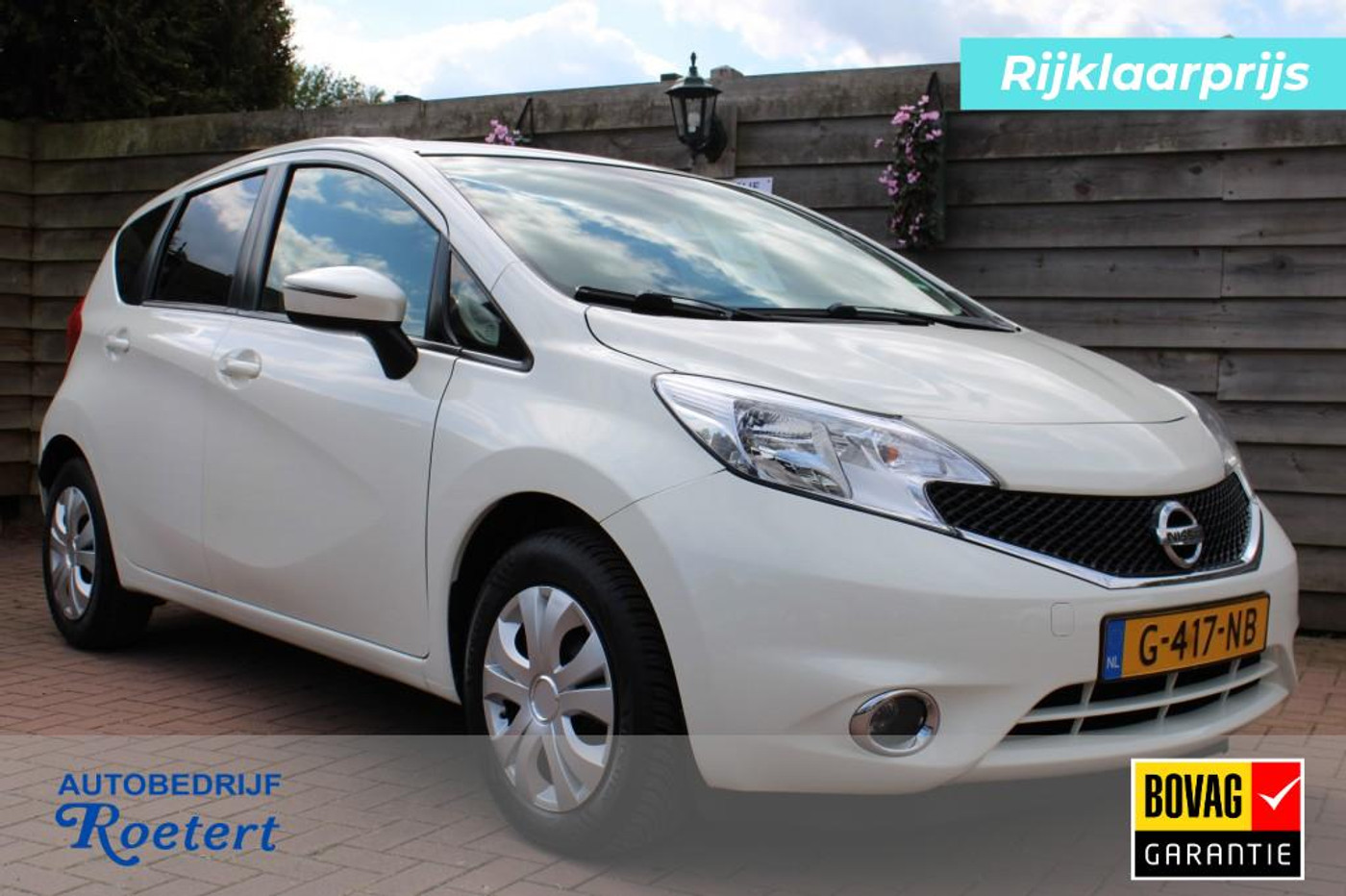 Nissan Nissan Note 1.2 80pk Acenta ECC/Bluetooth/Cruise/Navi/Stoelverwarming 2016 - voorkant