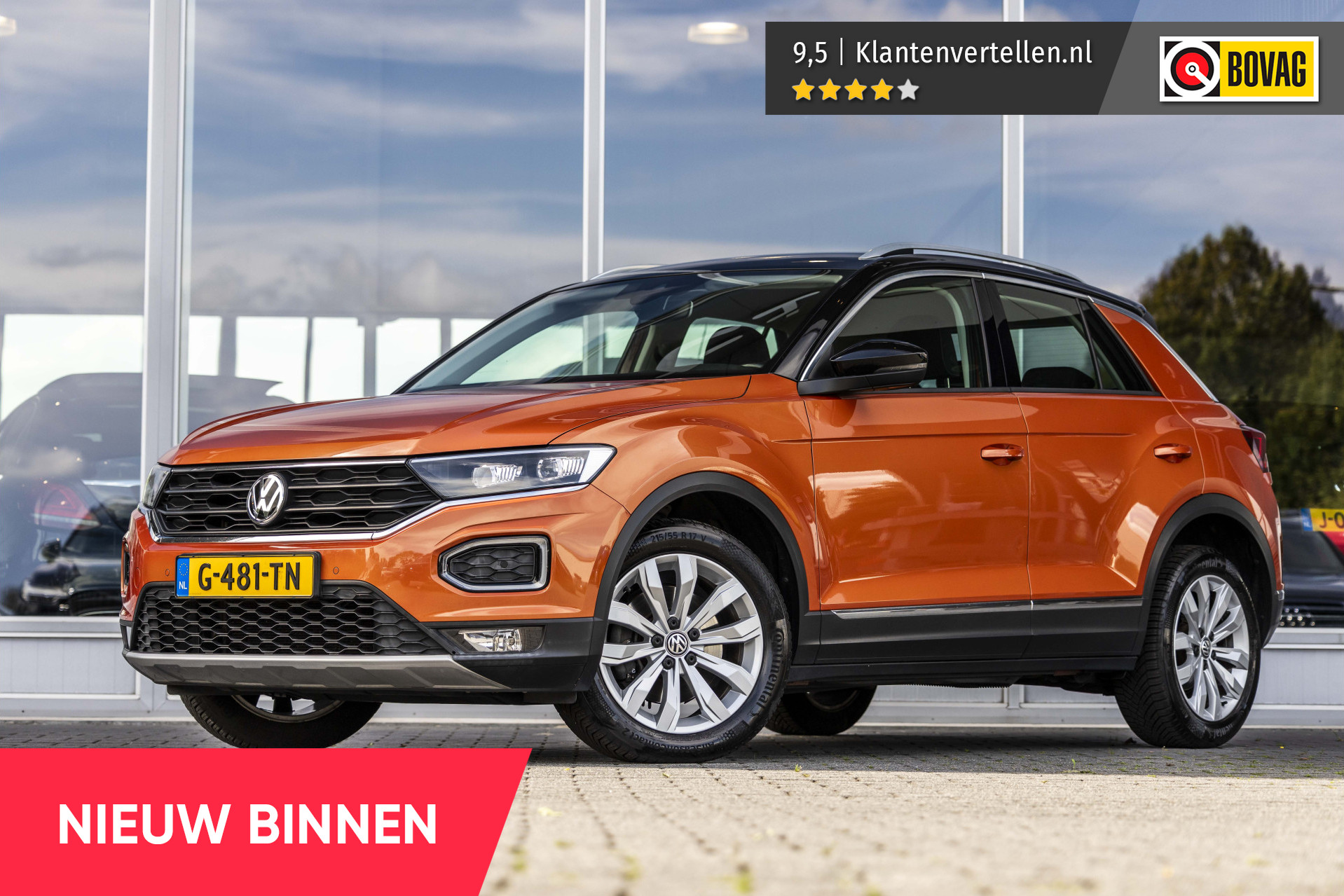 Volkswagen T-roc 1.5 TSI Sport | DSG 2018 - voorkant