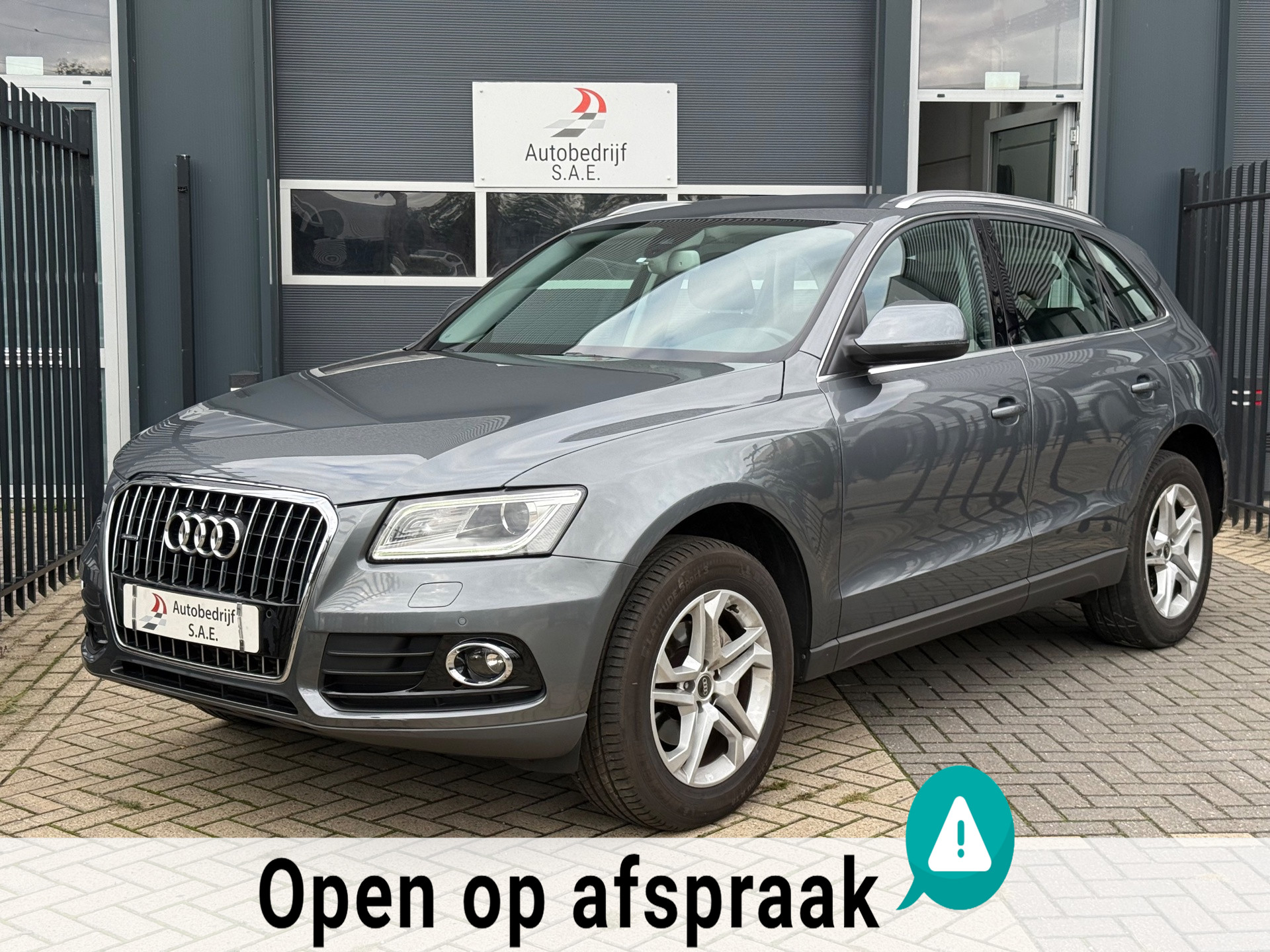 Audi Q5 2.0 TFSI quattro Pro Line S TREKHAAK LEDER CAMERA CARPLAY !! 2014 - voorkant