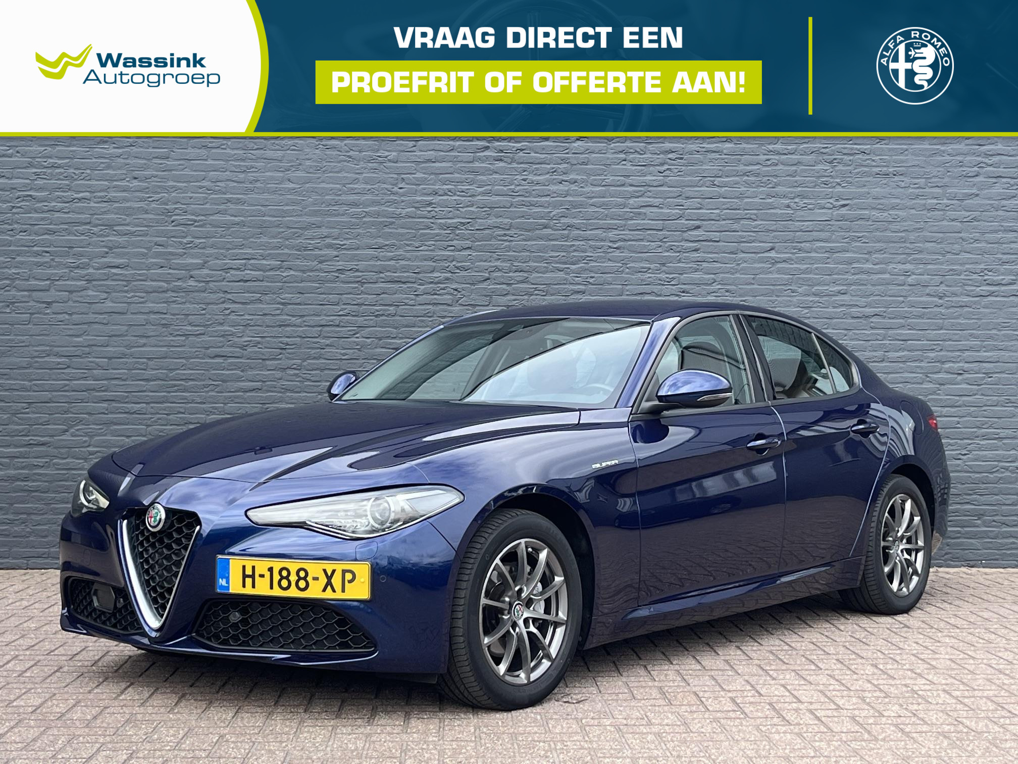 Alfa Romeo Giulia 2.0T Super 2020 - voorkant