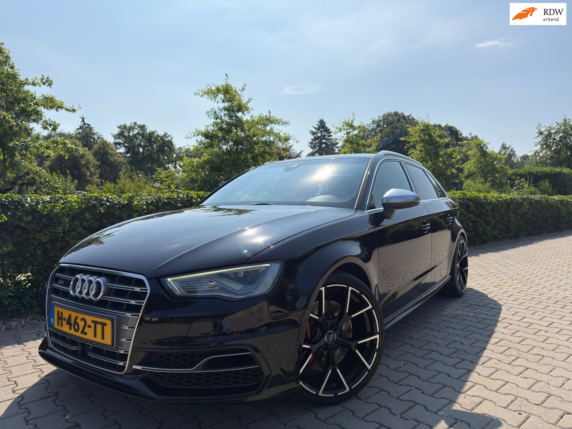 Audi S3 Sportback 2.0 TFSI S3 quattro Pro Line Plus , RS Interieur , Clima / Cruise / Navi-Multimedia / Led / 19" RS3 Lm Velgen. 2014 - voorkant