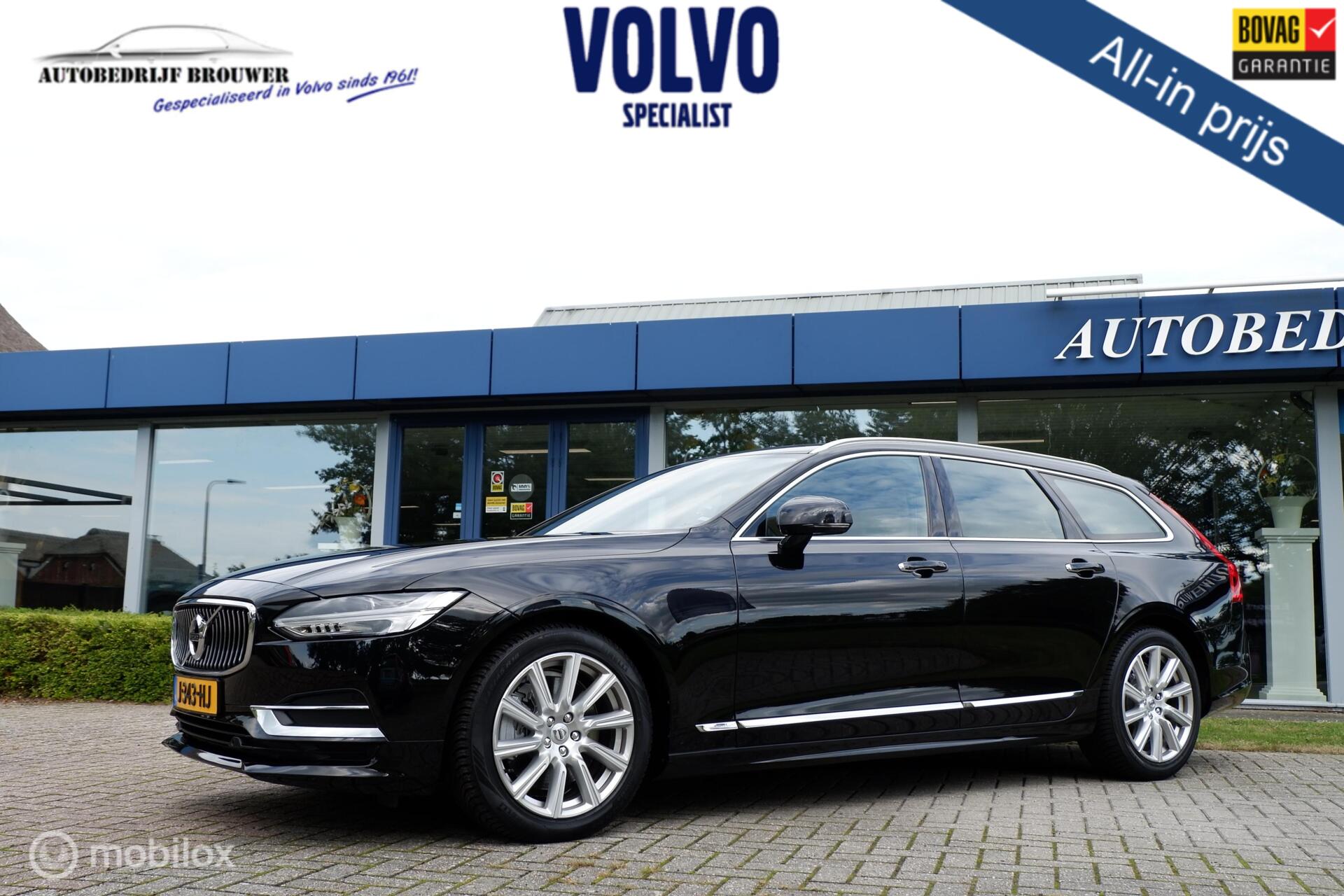 Volvo V90 2.0 T4 190PK GEARTRONIC8 INSCRIPTION | HARMAN KARDON | ACC | BLIS | CAMERA | POLESTAR ENG. 2020 - voorkant