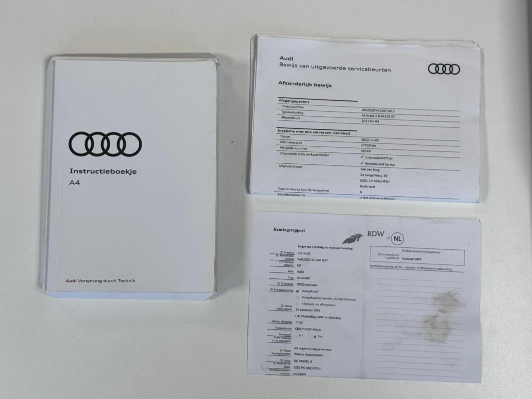 Foto van Audi A4