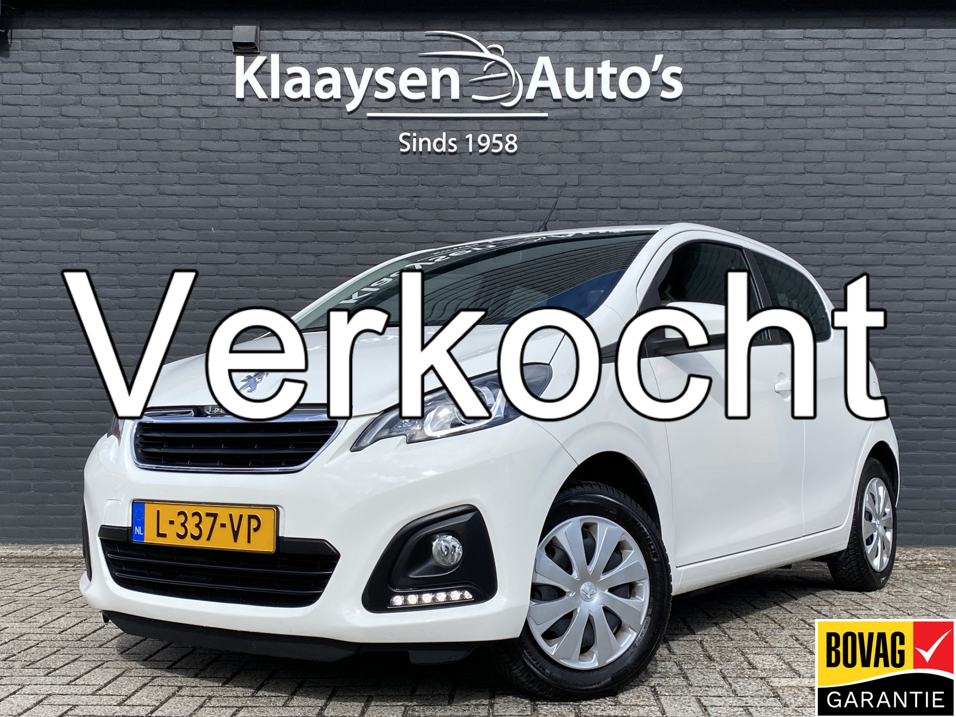 Peugeot 108 1.0 e-VTi Active | 1e eigenaar | airco | bluetooth | all season banden | tom tom navigatie | led verl. 2021 - voorkant
