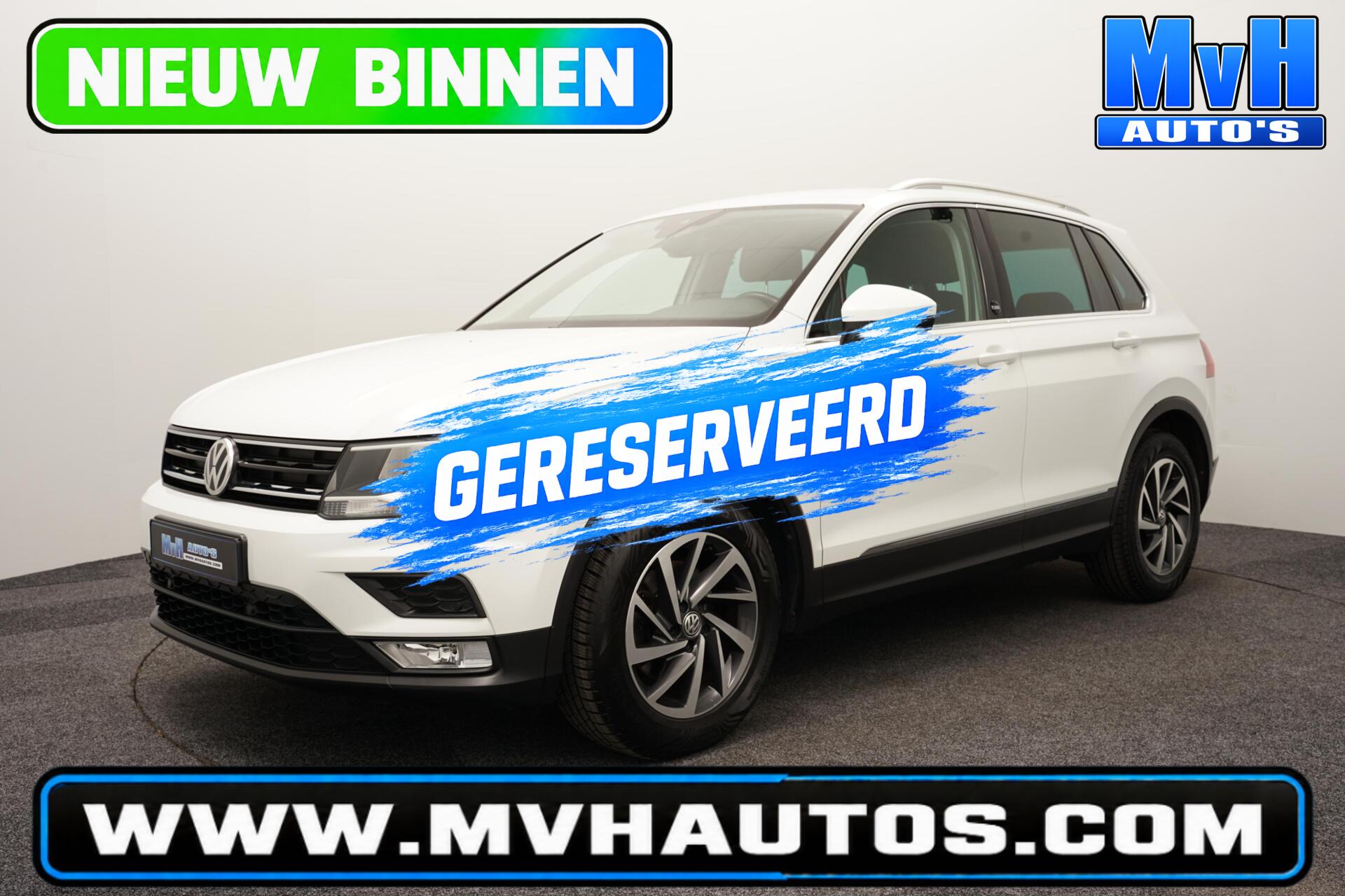 Volkswagen Tiguan 1.4 TSI Comfortline Sound|STOELVW|TREKH|ACC 2017 - voorkant