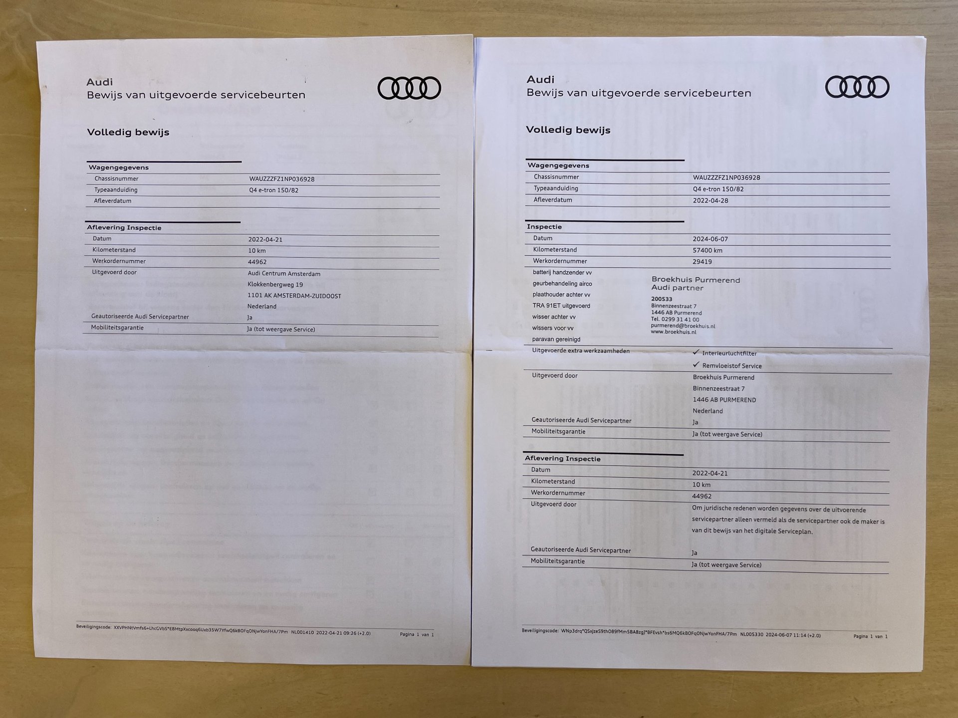 Foto van Audi Q4 40 E-tron