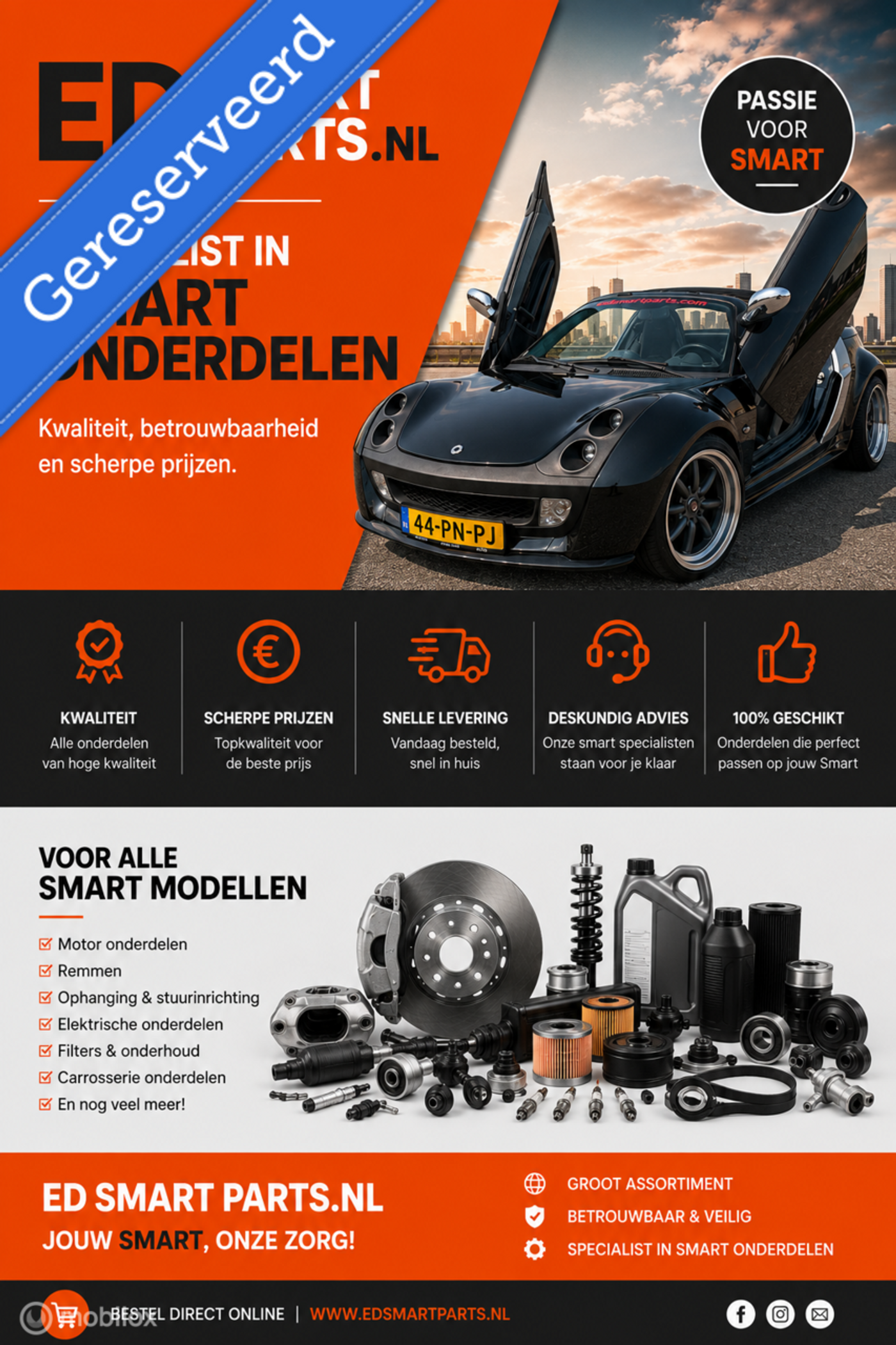 Foto van Smart Roadster