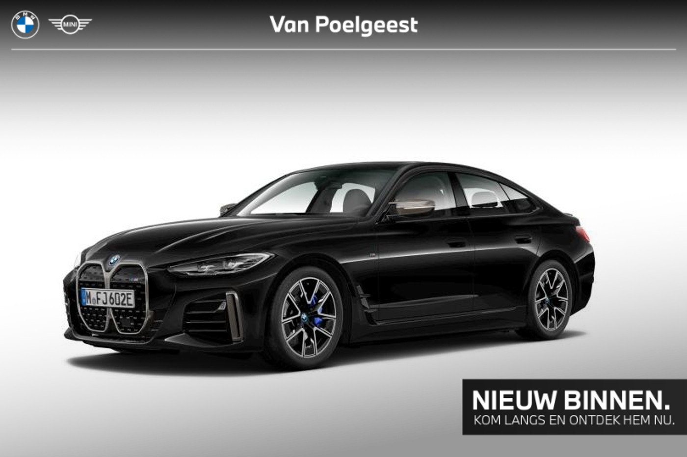 BMW I4 M50 M50 High Executive 2023 - voorkant
