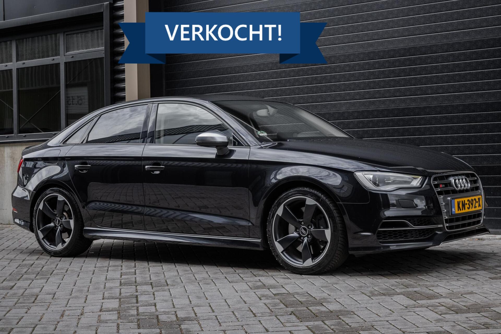 Audi S3 Limousine 2.0 TFSI 300pk Quattro | XENON | 19" ROTOR | AUT. | STOELVERW. 2014 - voorkant