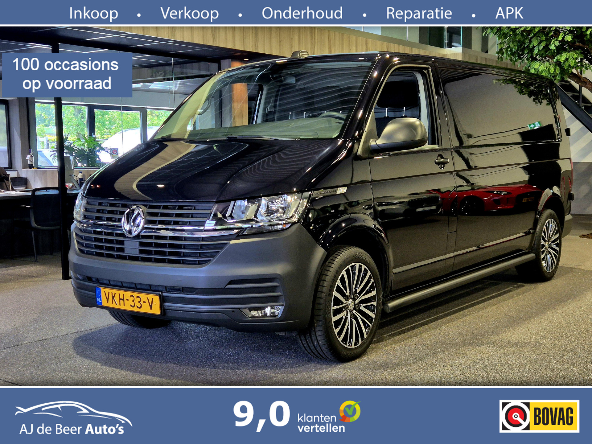 Volkswagen Transporter 2.0 TDI L2H1 3-Zits 2021 - voorkant