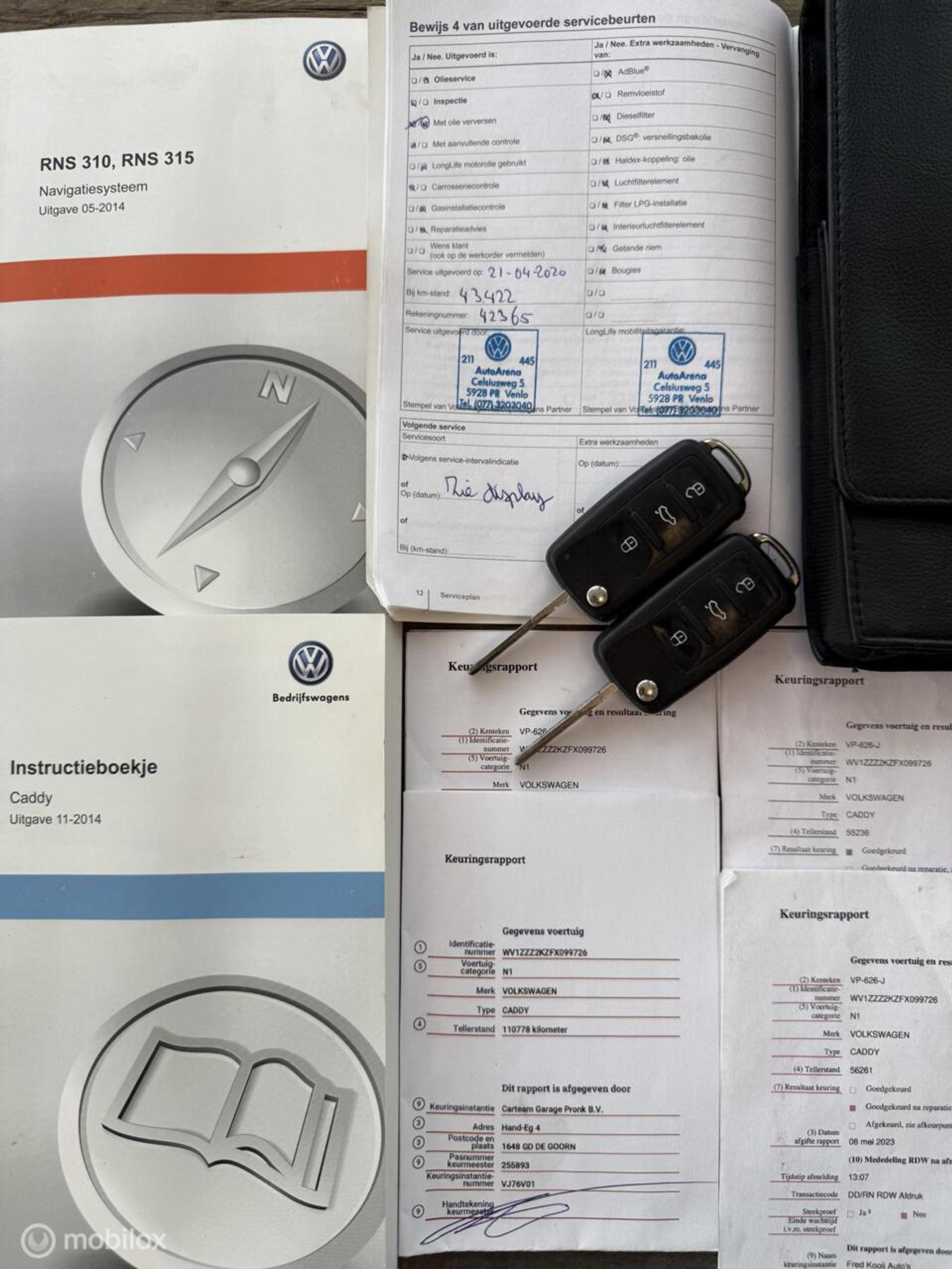 Foto van Volkswagen Caddy