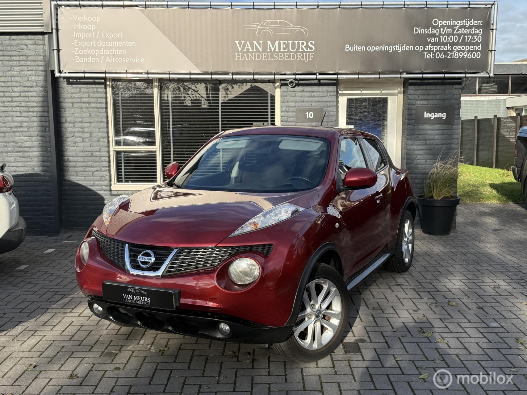 Nissan Nissan Juke 1.6 Acenta, Navigatie, Airco, cruise, APK 08-2026, NAP km stand 2010 - voorkant