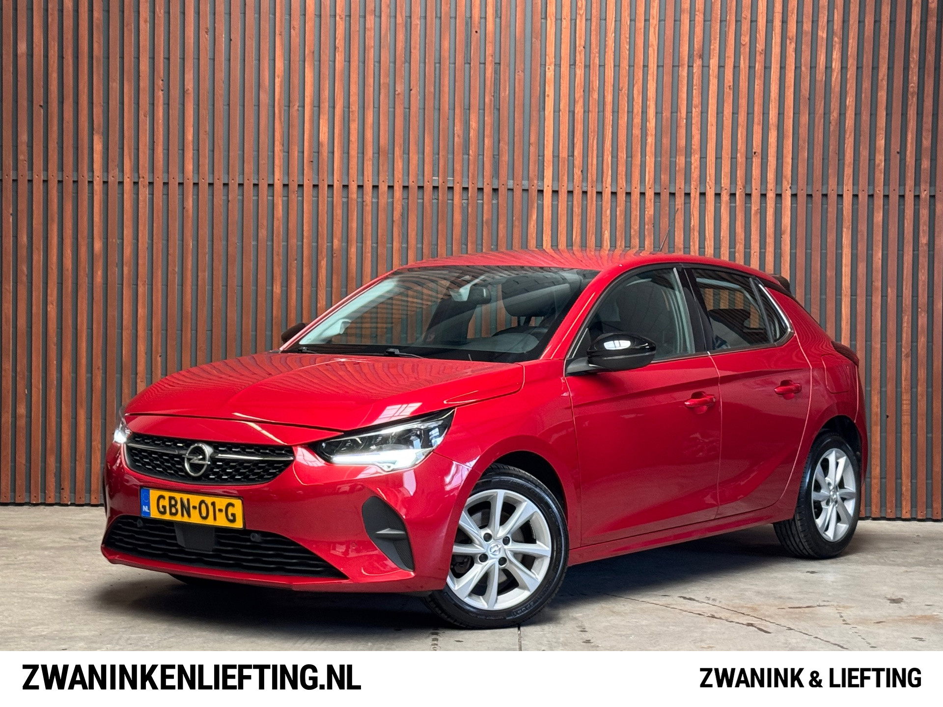 Opel Corsa 1.2 Aut. Elegance Navi-Carplay-Pdc-Camera-Airco-Cruise 2021 - voorkant