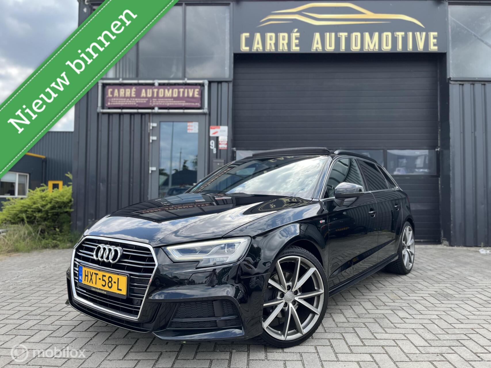 Audi A3 Sportback 1.4 TFSI 3X S-Line|Pano|Massage|Virtual|B&O|19" 2016 - voorkant