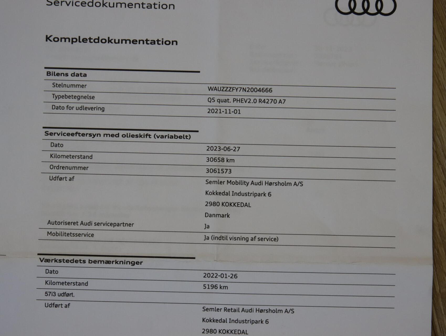 Foto van Audi Q5