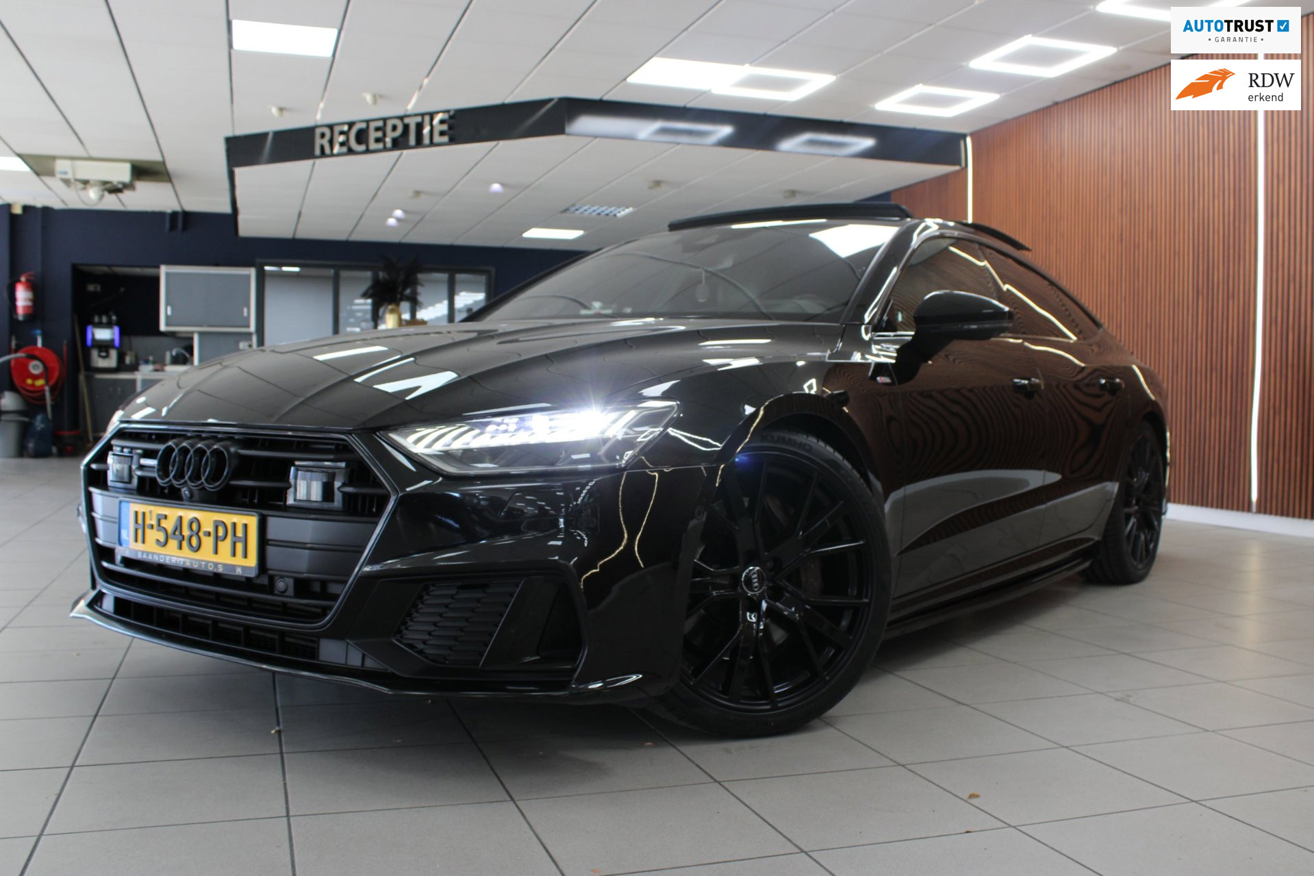 Audi A7 Sportback 55 TFSI quattro | Airo |Pano| Carplay | 360 camera | Keyless | Adaptive Cruise control  | Full pakket 2018 - voorkant