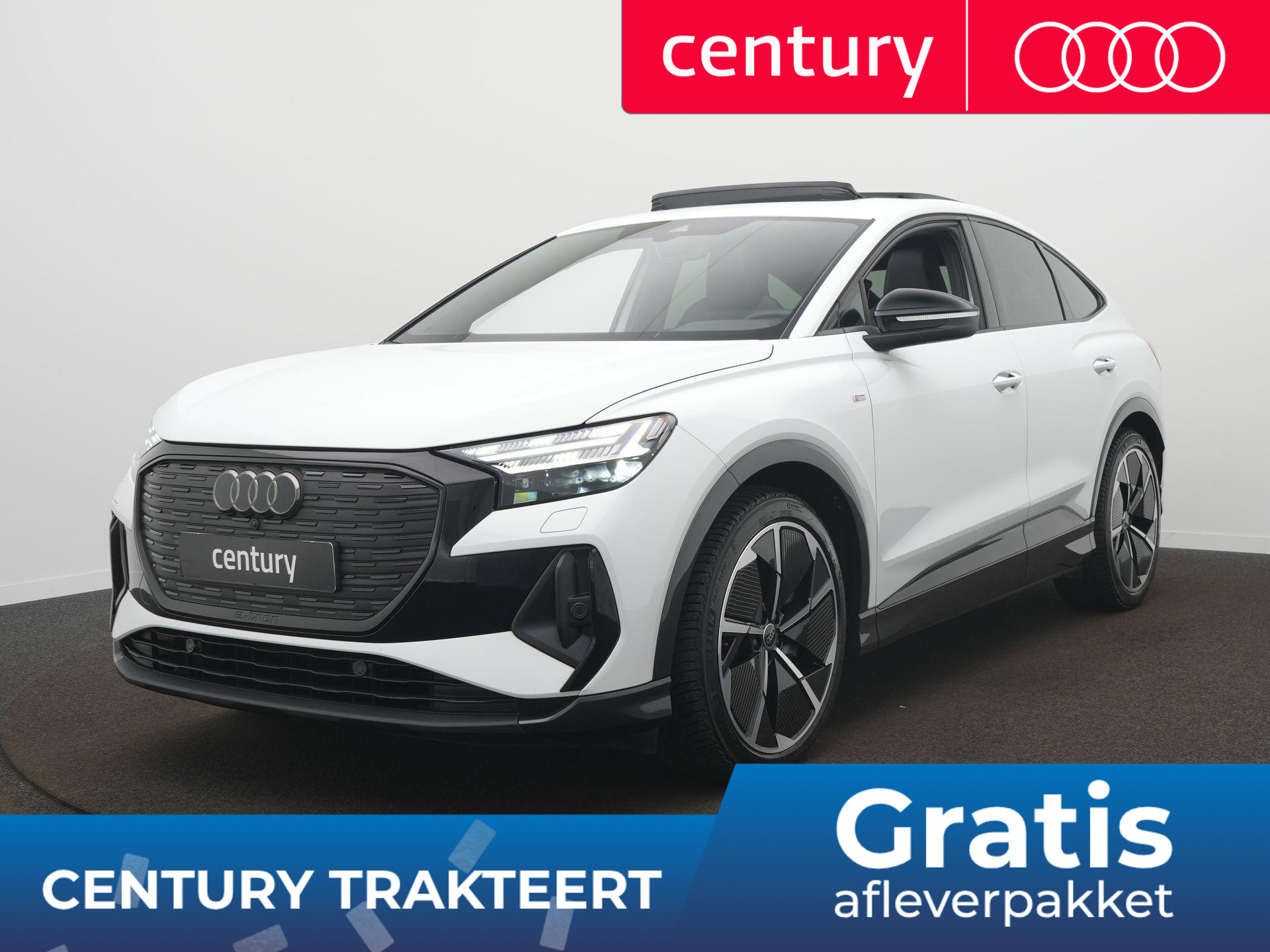 Audi Q4 Sportback 55 E-tron 55 quattro S Edition 82 kWh 2024 - voorkant