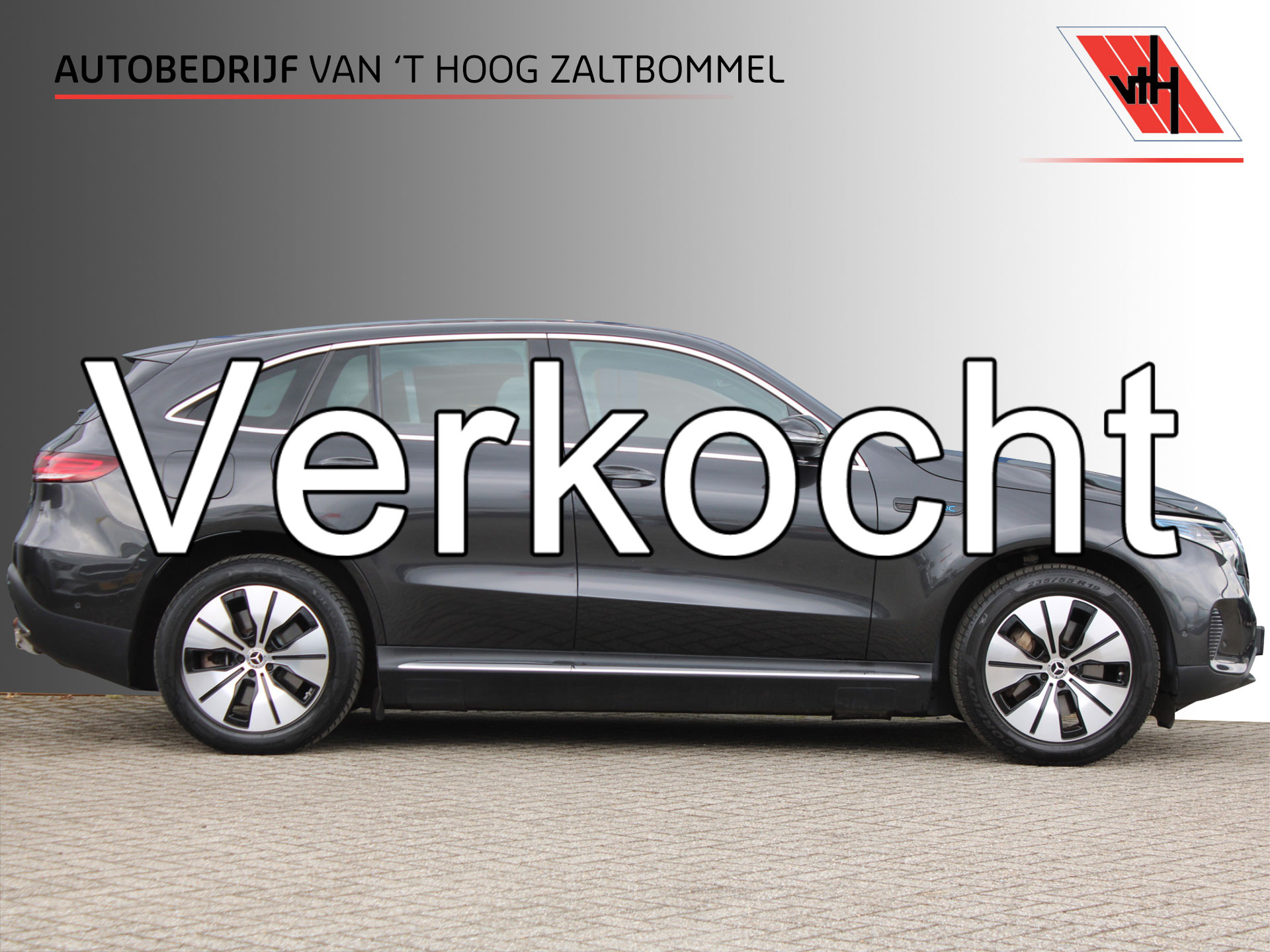 Mercedes-Benz Eqc 400 4MATIC Business Solution 80 kWh LEDER CAMERA TREKHAAK 2022 - voorkant
