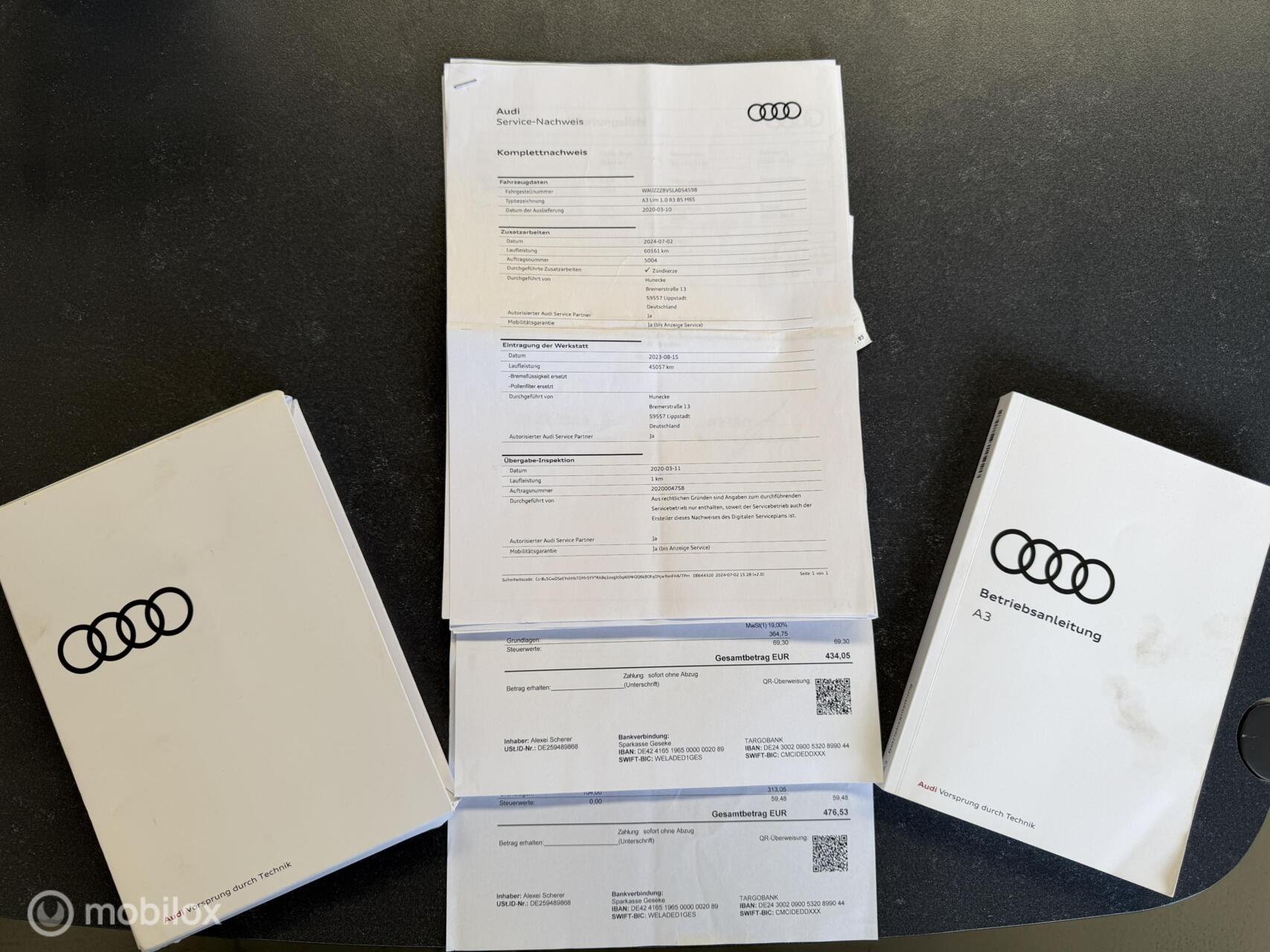 Foto van Audi A3 Limousine
