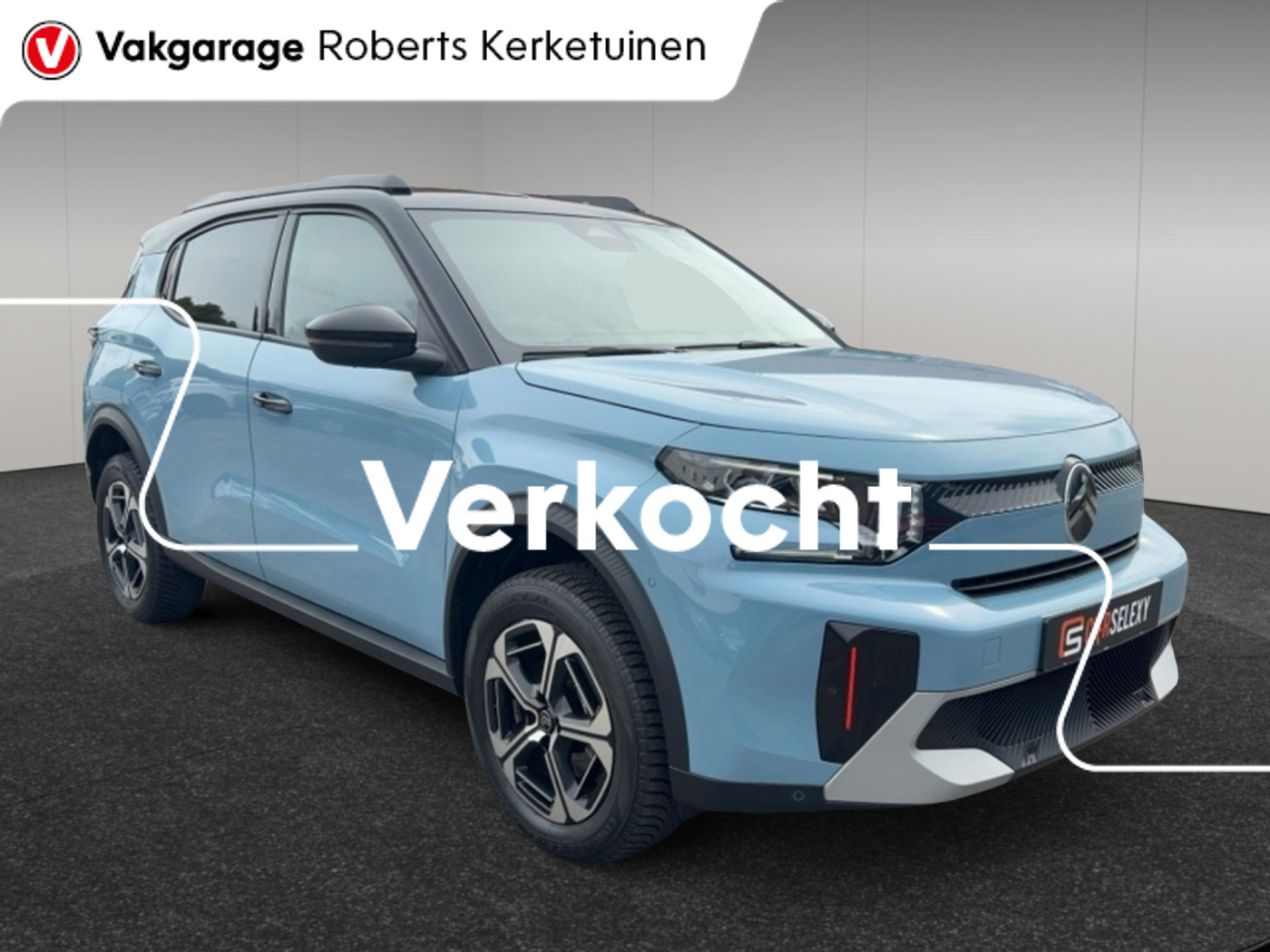 Citroen C3 Aircross 1.2 Hybrid 145pk Max Automaat Half leder Navigatie Camera Clima 2025 - voorkant