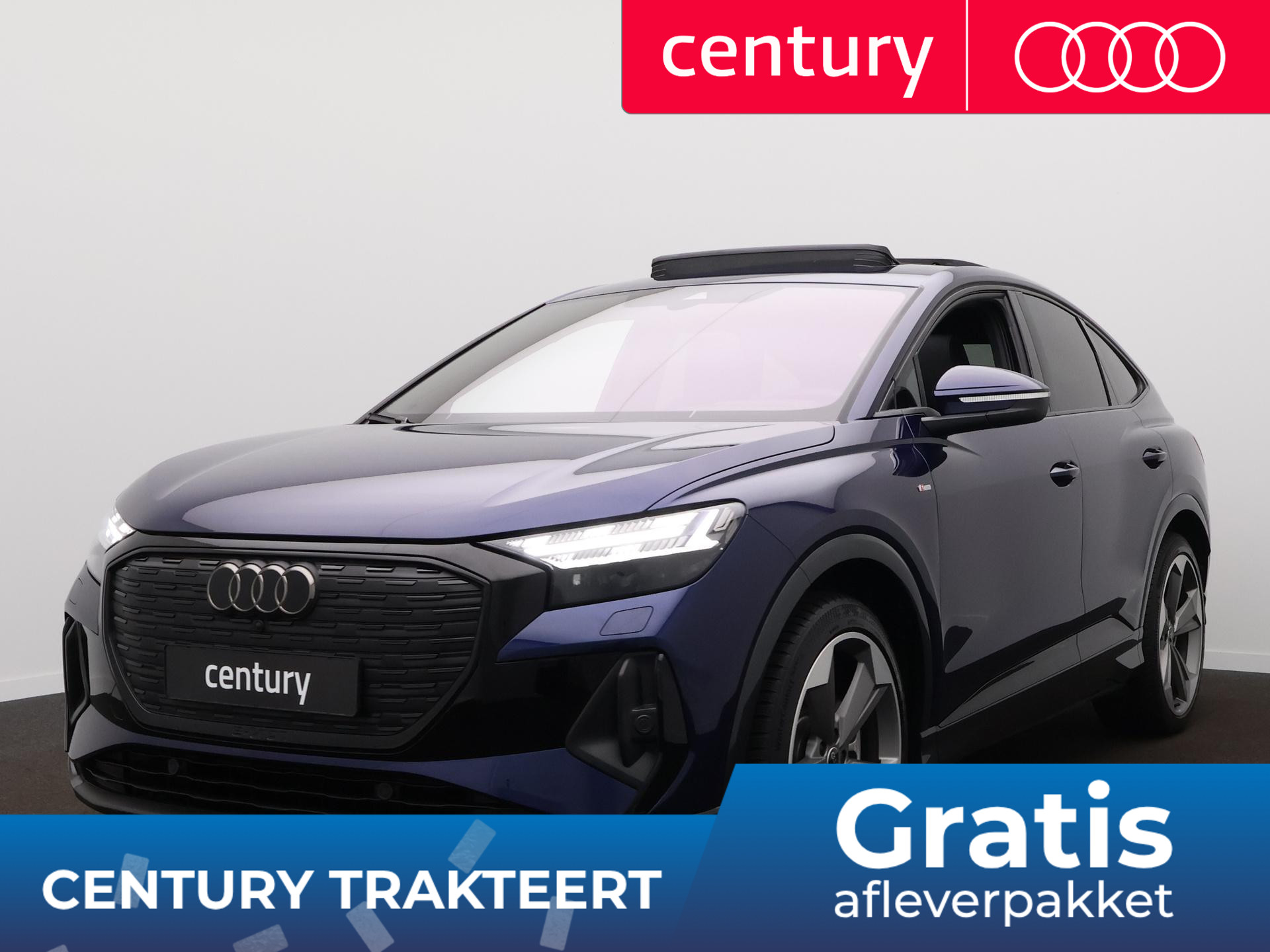 Audi Q4 Sportback 55 E-tron 35 S edition 55 kWh 2024 - voorkant