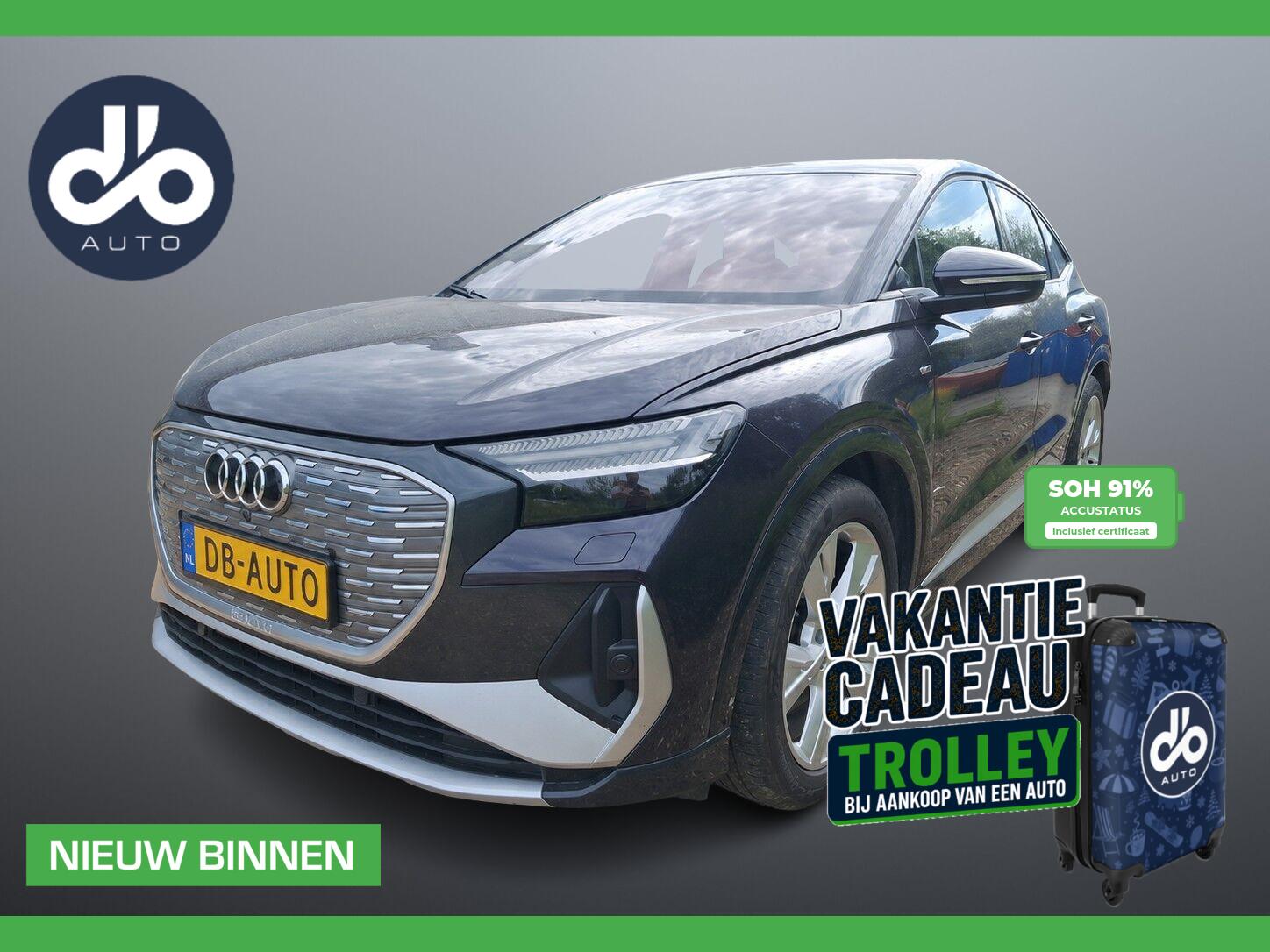 Audi Q4 Sportback E-tron 50 quattro S edition 82 kWh 2022 - voorkant