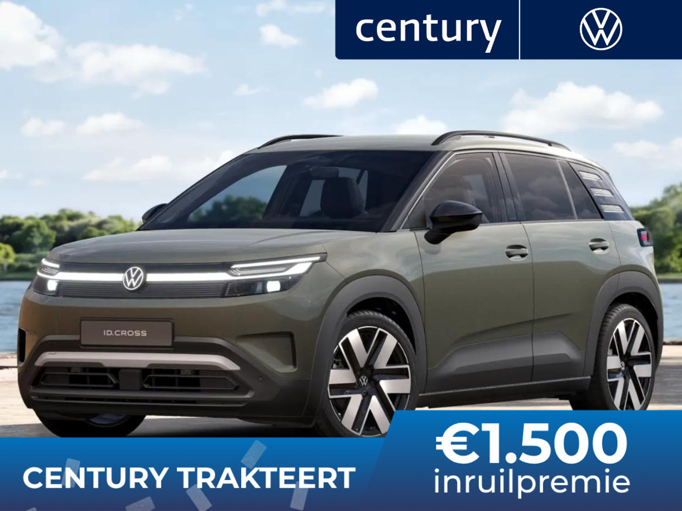 Volkswagen Id. Cross Life 52 kWh accu, 155 kW / 211 PK SUV Elektrische 2027 - voorkant
