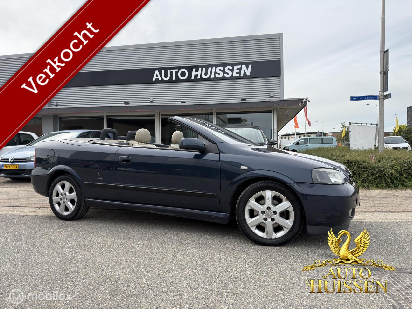 Opel Astra-g-cabrio 1.8-16V Bertone Stoelverwarming+Leer 2003 - voorkant