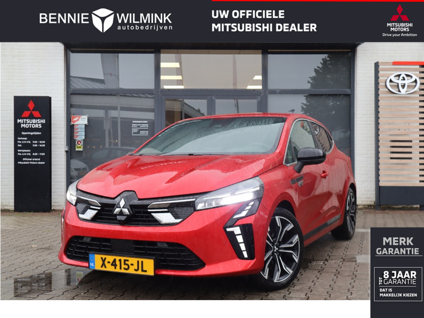 Mitsubishi Colt 1.6 HEV Instyle Automaat | Trekhaak | Bose | 360 camera | Carplay 2023 - voorkant