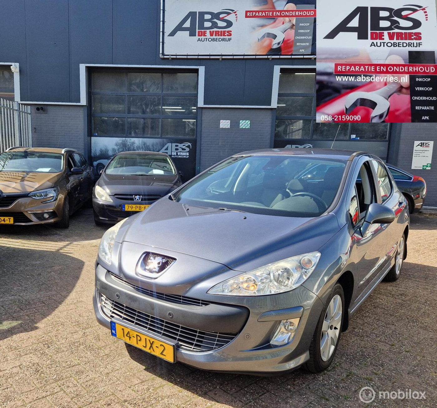 Peugeot 308 1.6 VTi Blue Lease Executive AIRCO CR CONTROL 2011 - voorkant
