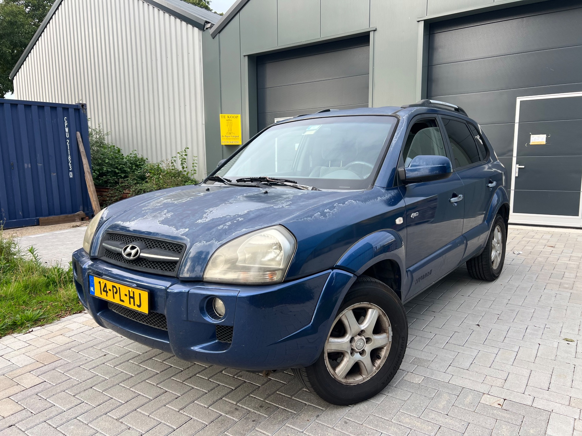 Hyundai Tucson 2.0i 4WD Style 4x4 2004 - voorkant