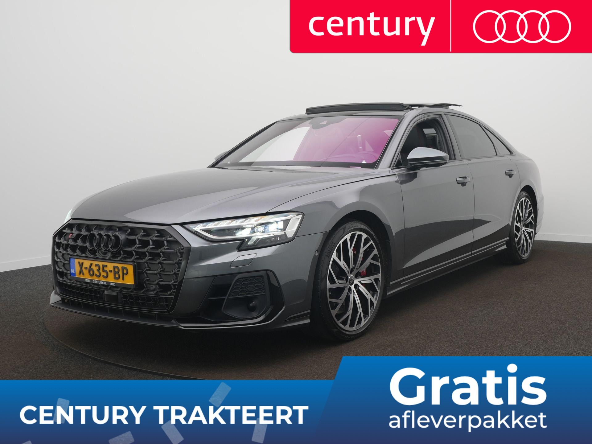 Audi A8 4.0 TFSI S8 quattro 2022 - voorkant