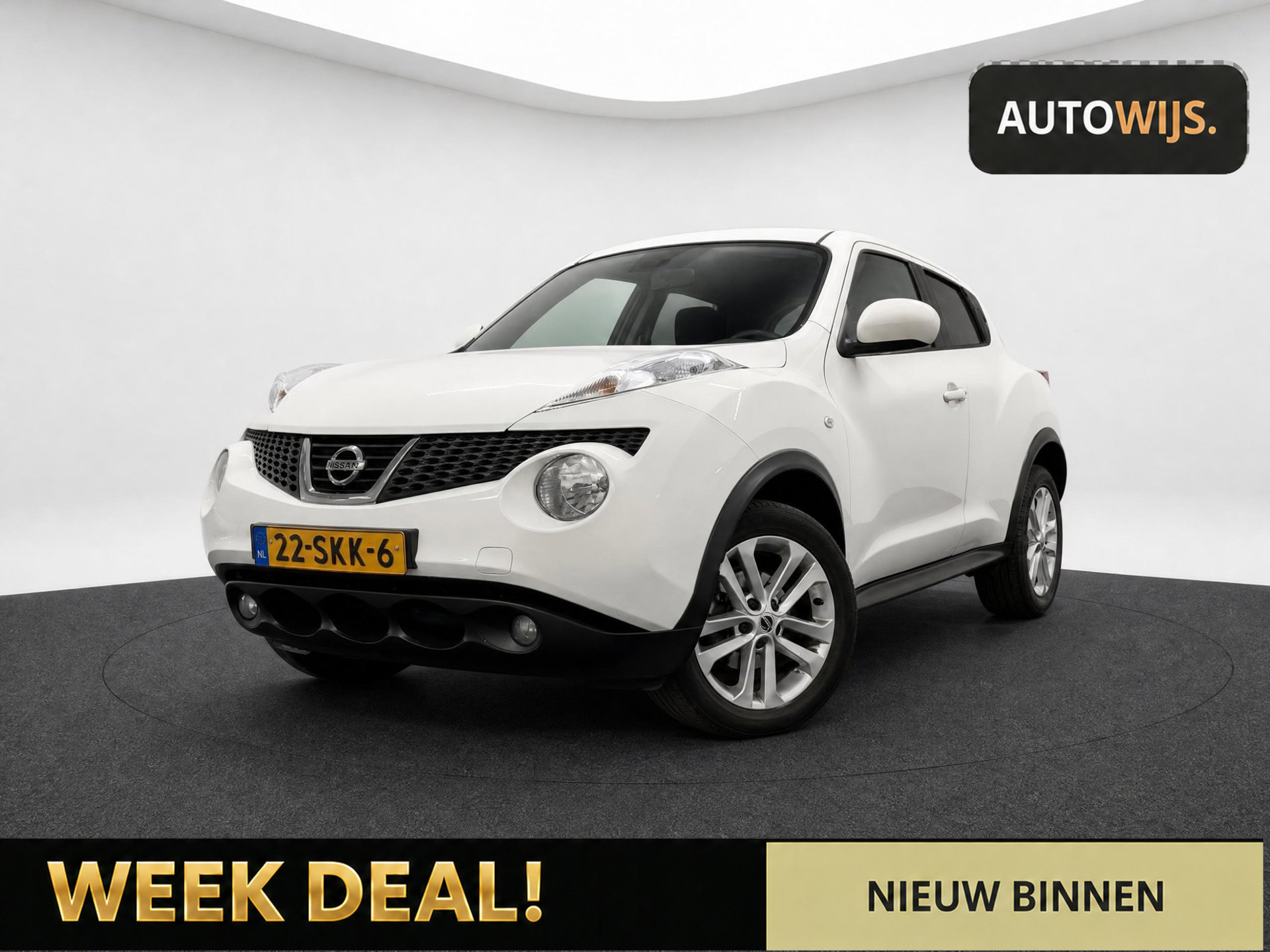 Nissan Nissan Juke 1.6 Acenta Eco|NAVI|CLIMA|NL AUTO|CRUISE 2011 - voorkant