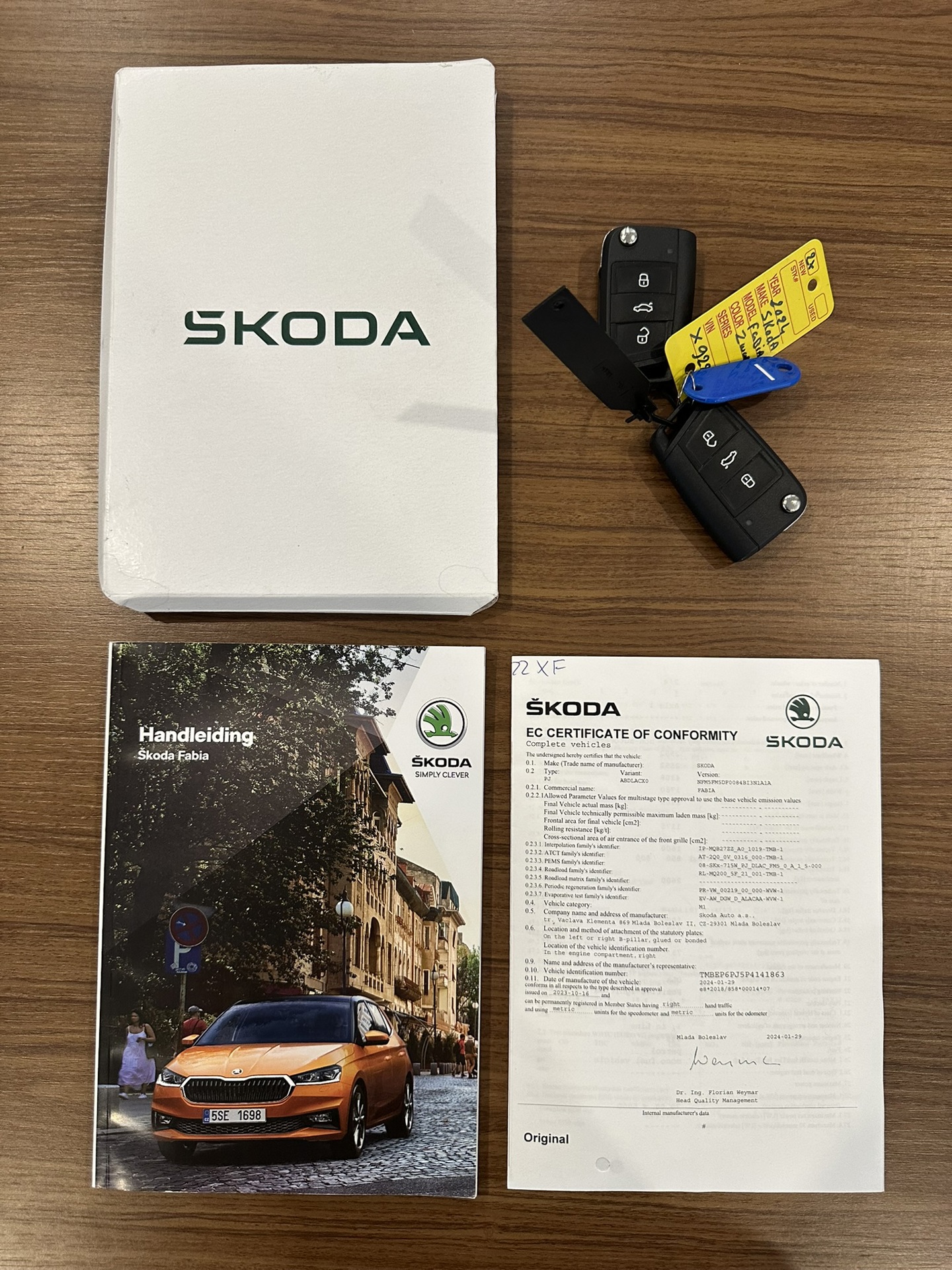 Foto van Skoda Fabia