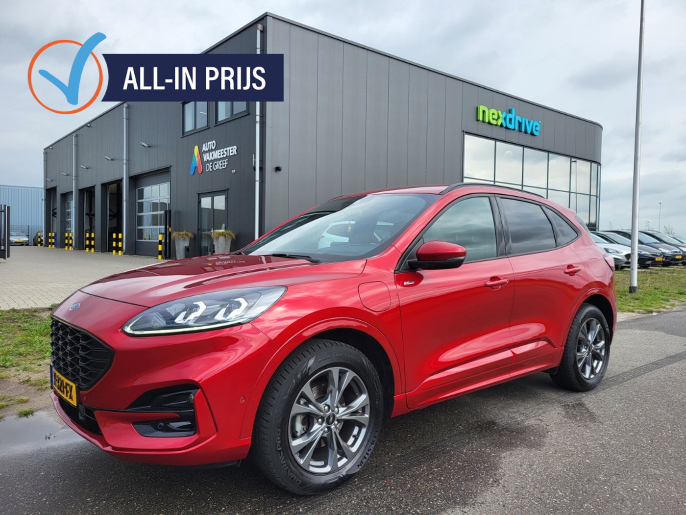 Ford Kuga 2.5 PHEV ST-Line Adap.cruise Camera Head-up Trekhaak 2022 - voorkant