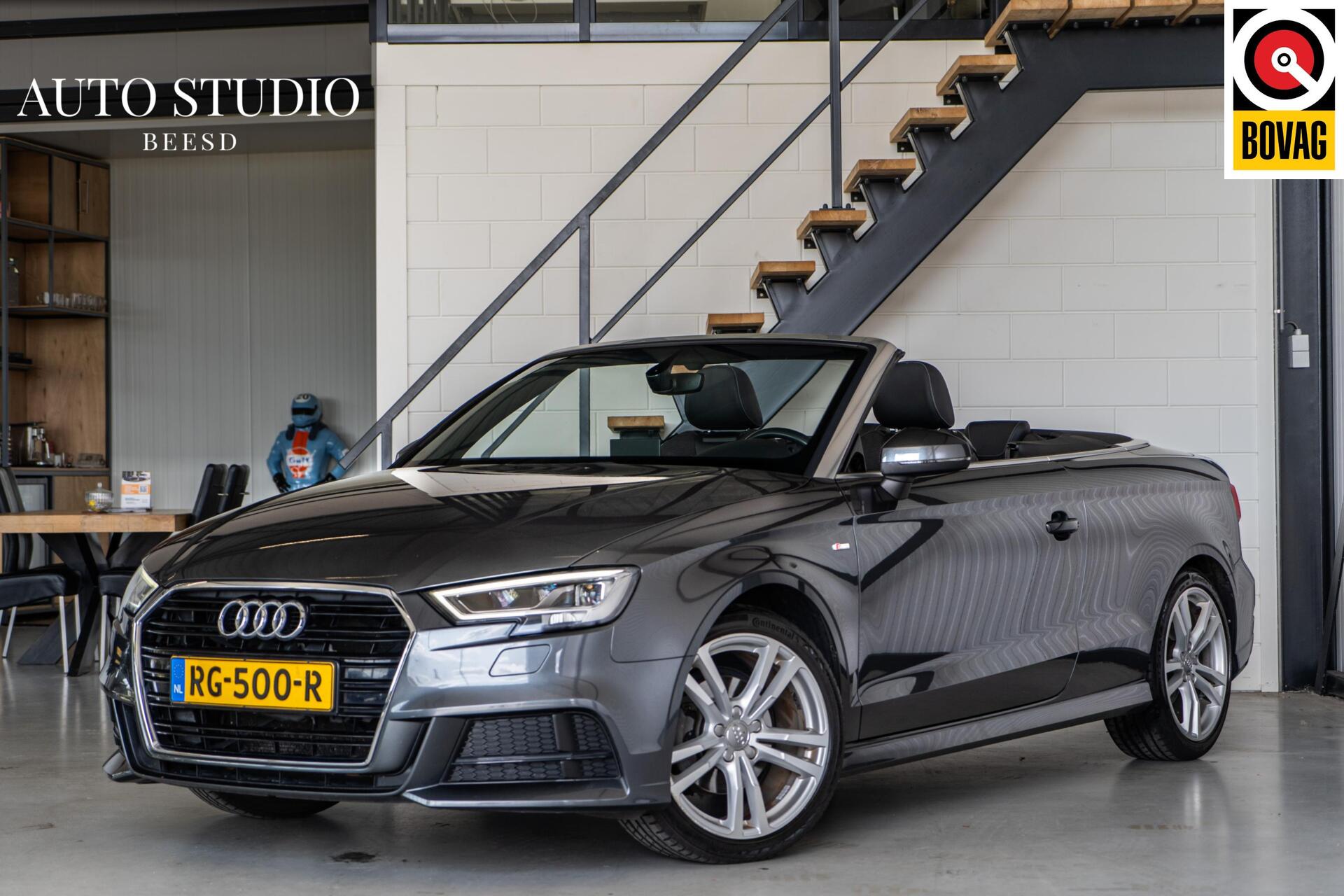 Audi A3 Cabriolet 1.5 TFSI | 150PK | S-line | Stoelverwarming | Navi 2017 - voorkant