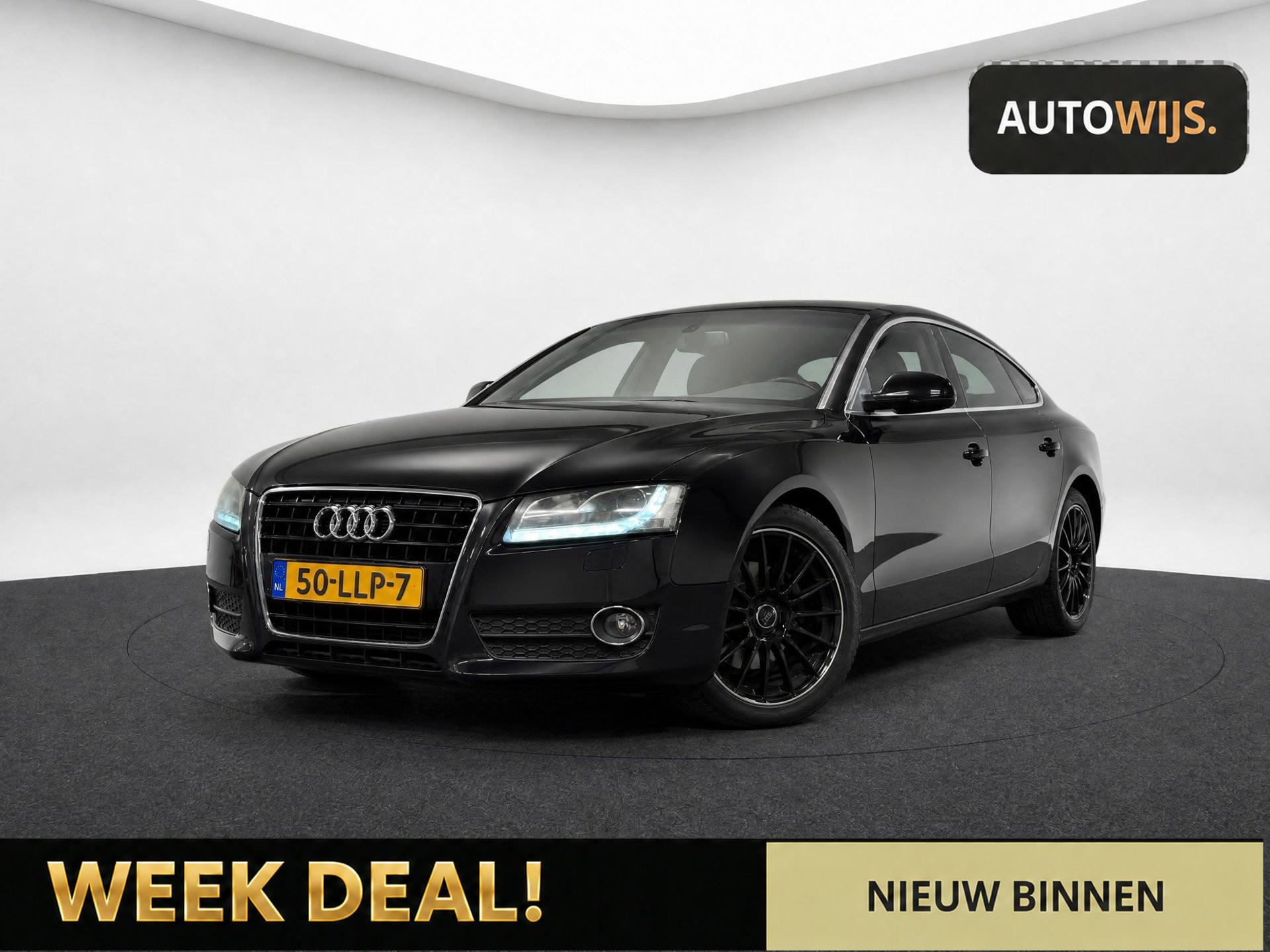 Audi Audi A5 2.0 TFSI Pro Line|LEDER|AUT|NL AUTO|APK 5-2027|LED 2010 - voorkant